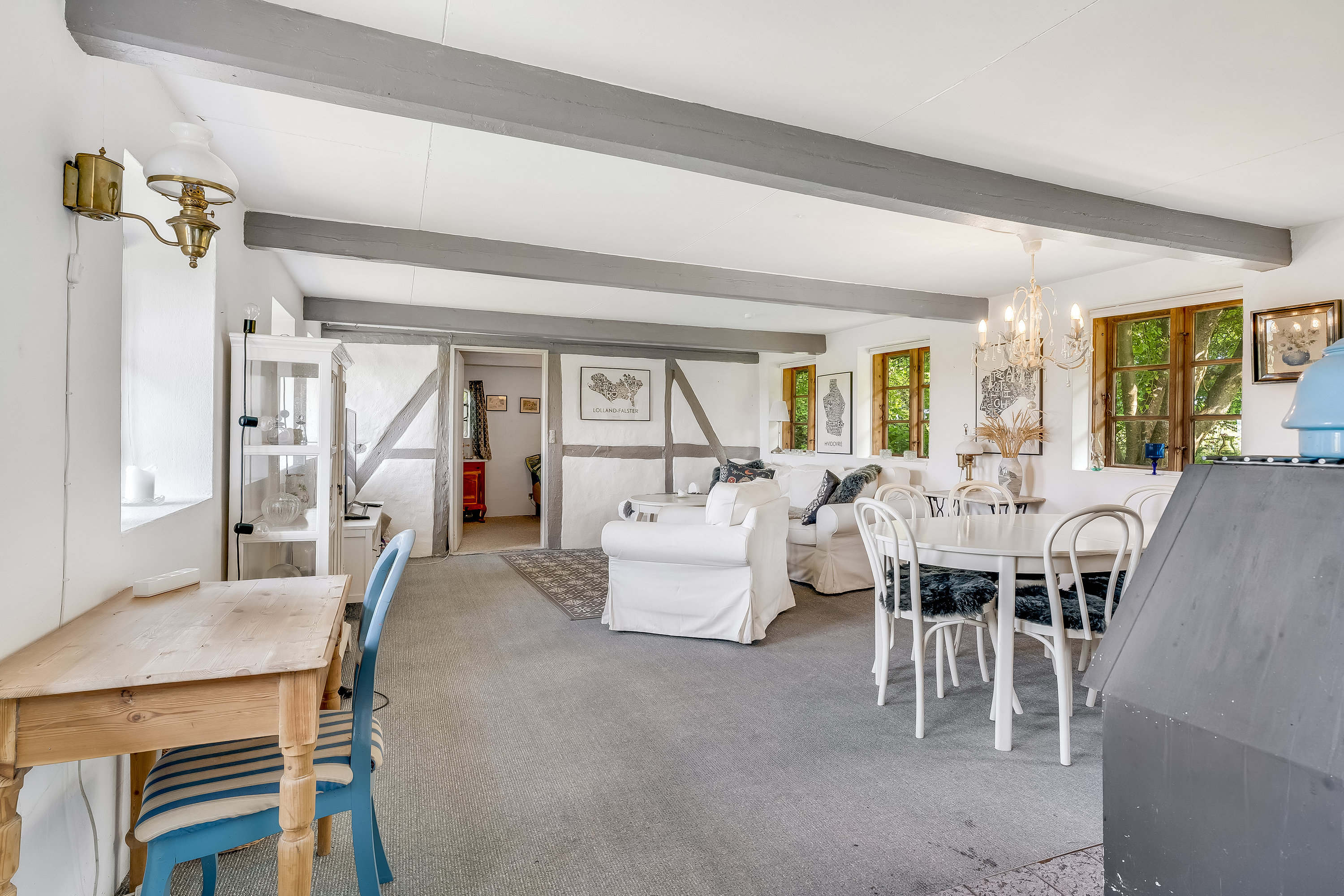 Miniaturebillede 1: stue. Billede af Vildmosevej 3, Saltvig, 4952 Stokkemarke