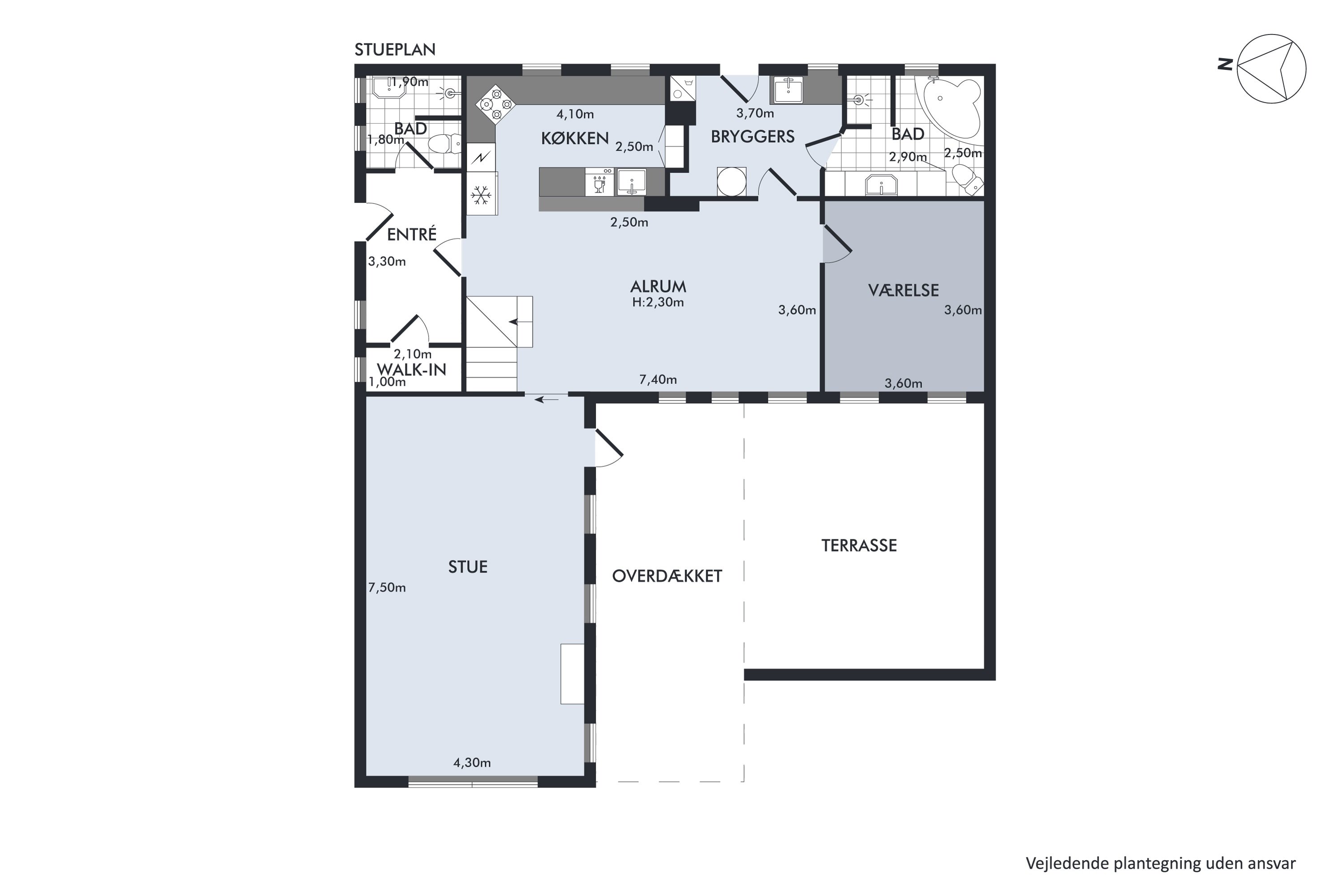 Plantegninger billede af Tøttrupvej 31, Munkholm, 9541 Suldrup