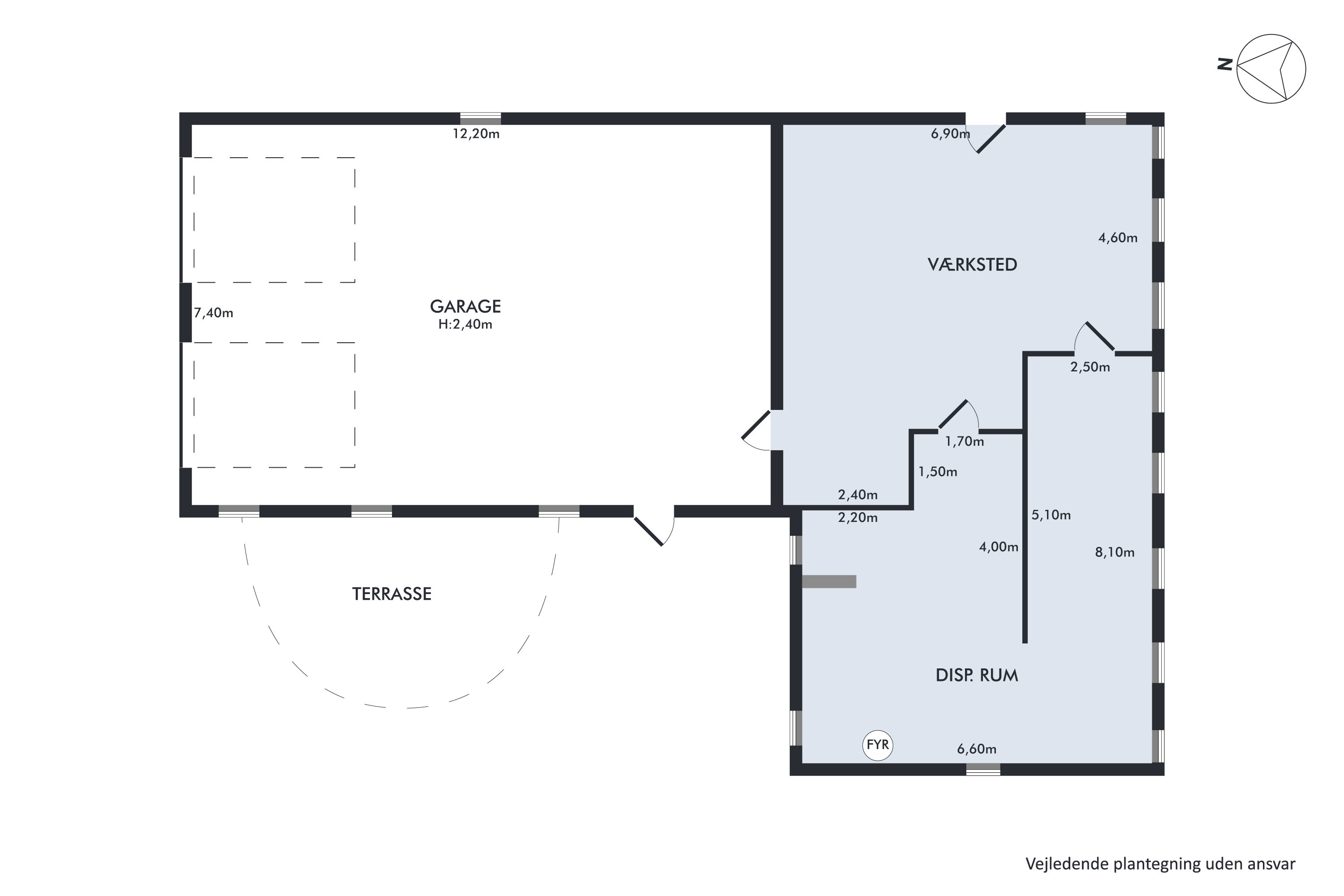 Plantegninger billede af Tøttrupvej 31, Munkholm, 9541 Suldrup