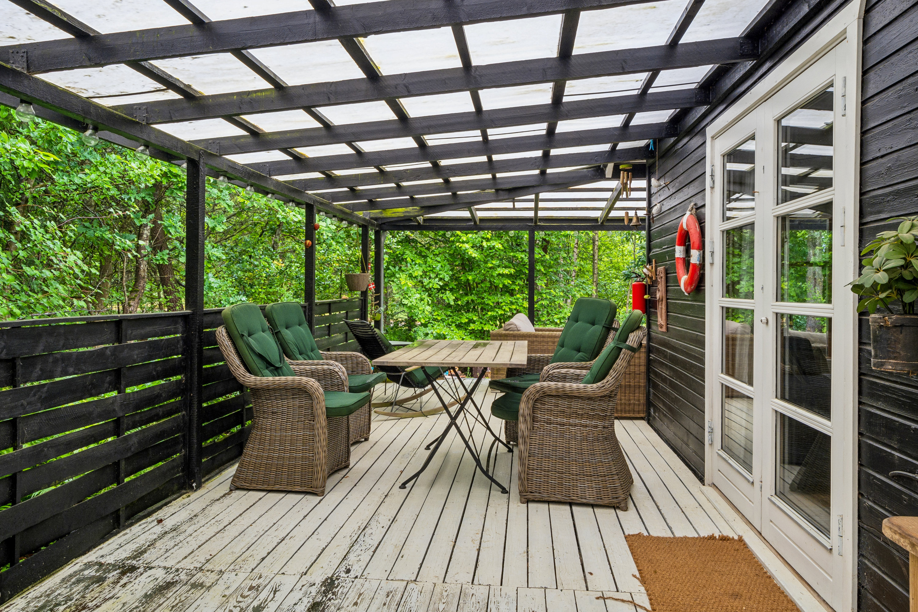 Fremhævet terrasse billede i fuldskærmstilstand. Billede af Lyngvej 32, Virksund, 7840 Højslev