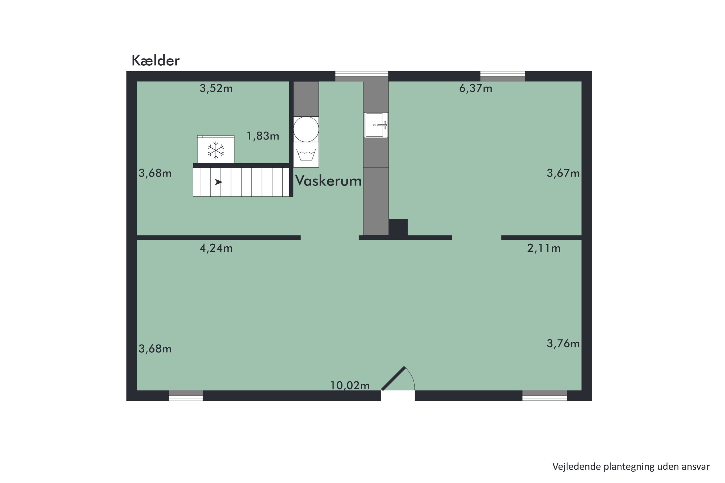 Plantegninger billede af Strandvej 1, 9560 Hadsund