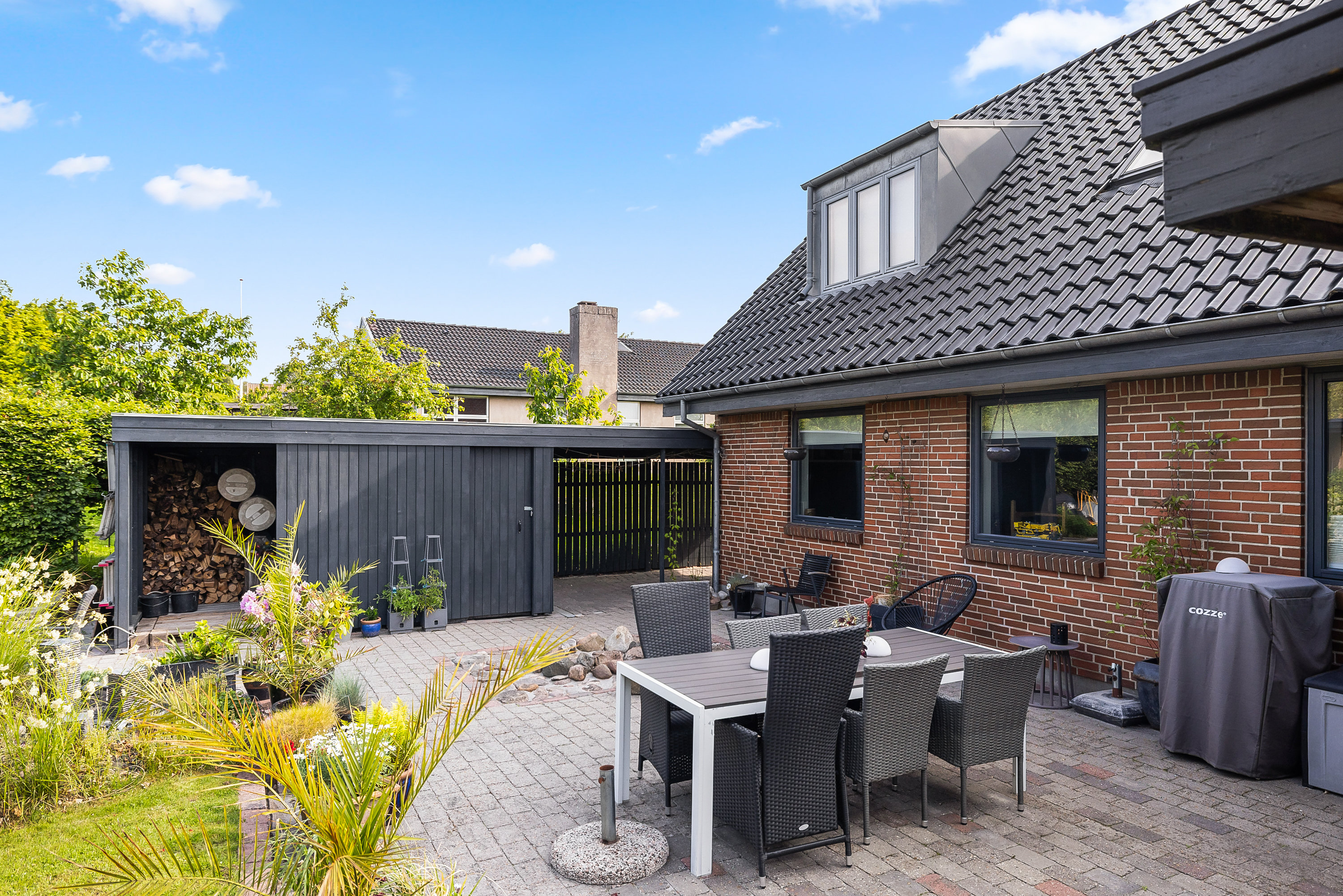 Fremhævet  billede i fuldskærmstilstand. Billede af Bjørnøvænget 9, True, 8381 Tilst