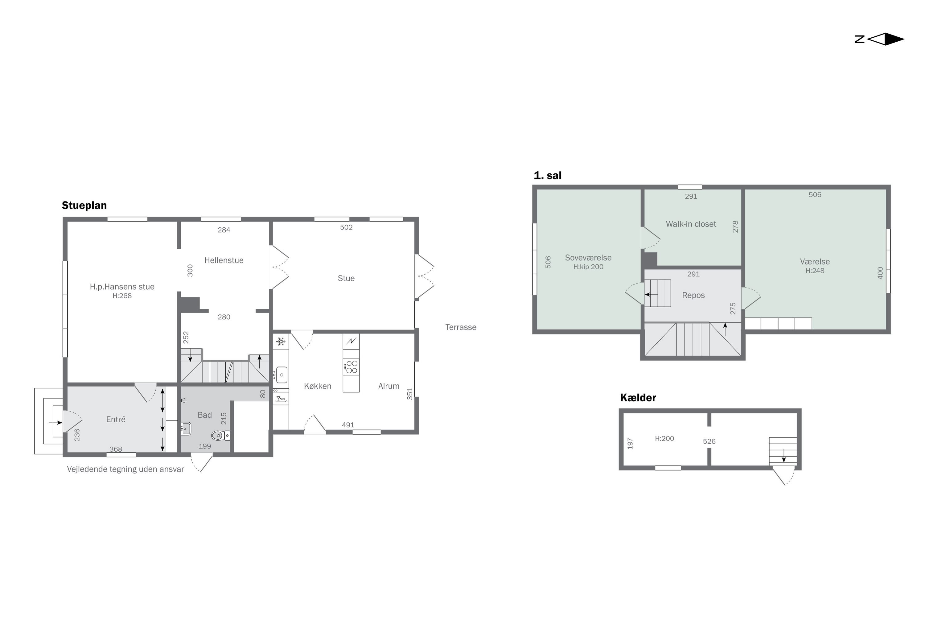Plantegninger billede af Hvilehøjvej 13, Hostrupskov, 6200 Aabenraa