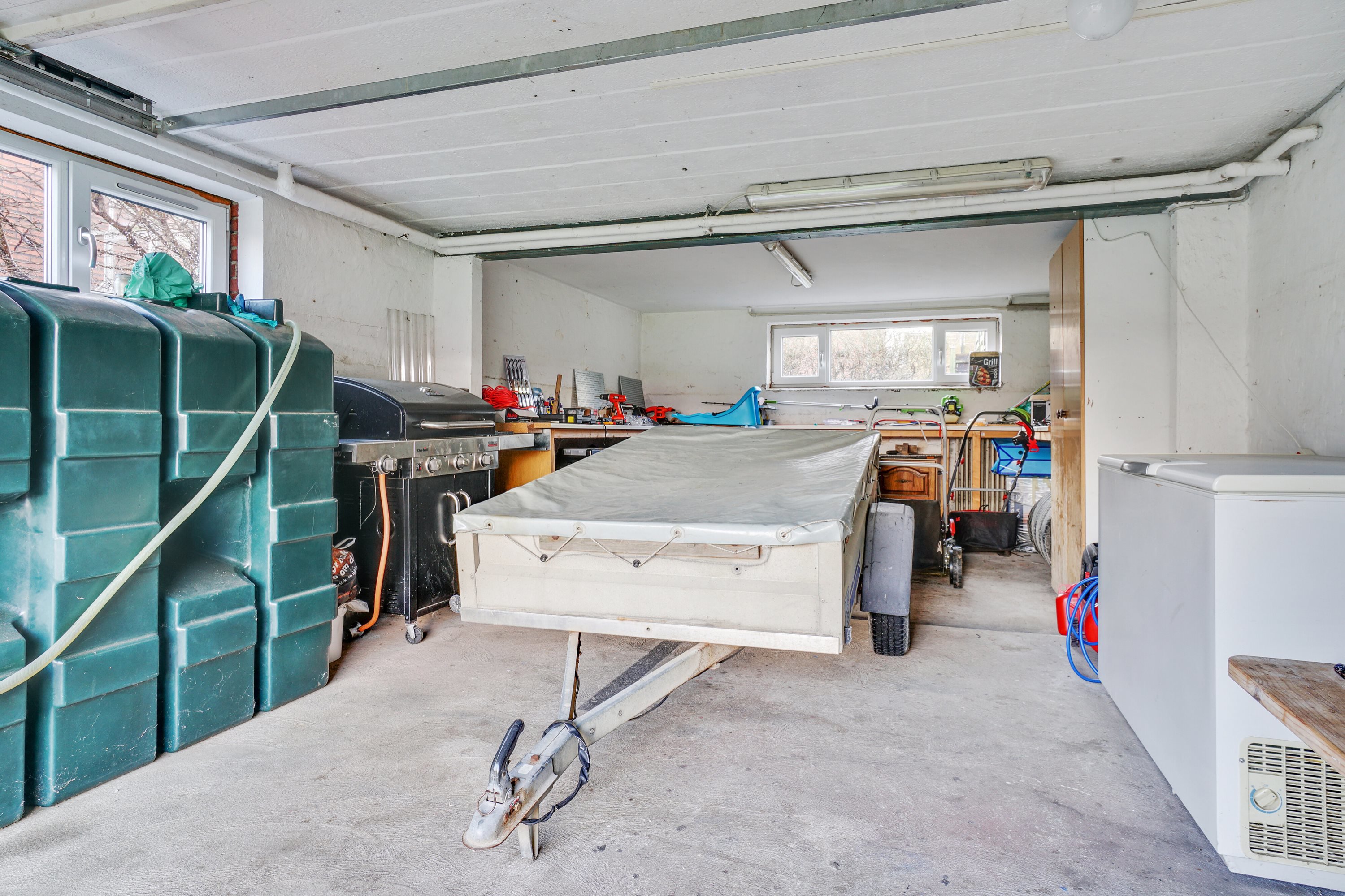 Fremhævet garage billede i fuldskærmstilstand. Billede af Vænget 12, Nors, 7700 Thisted