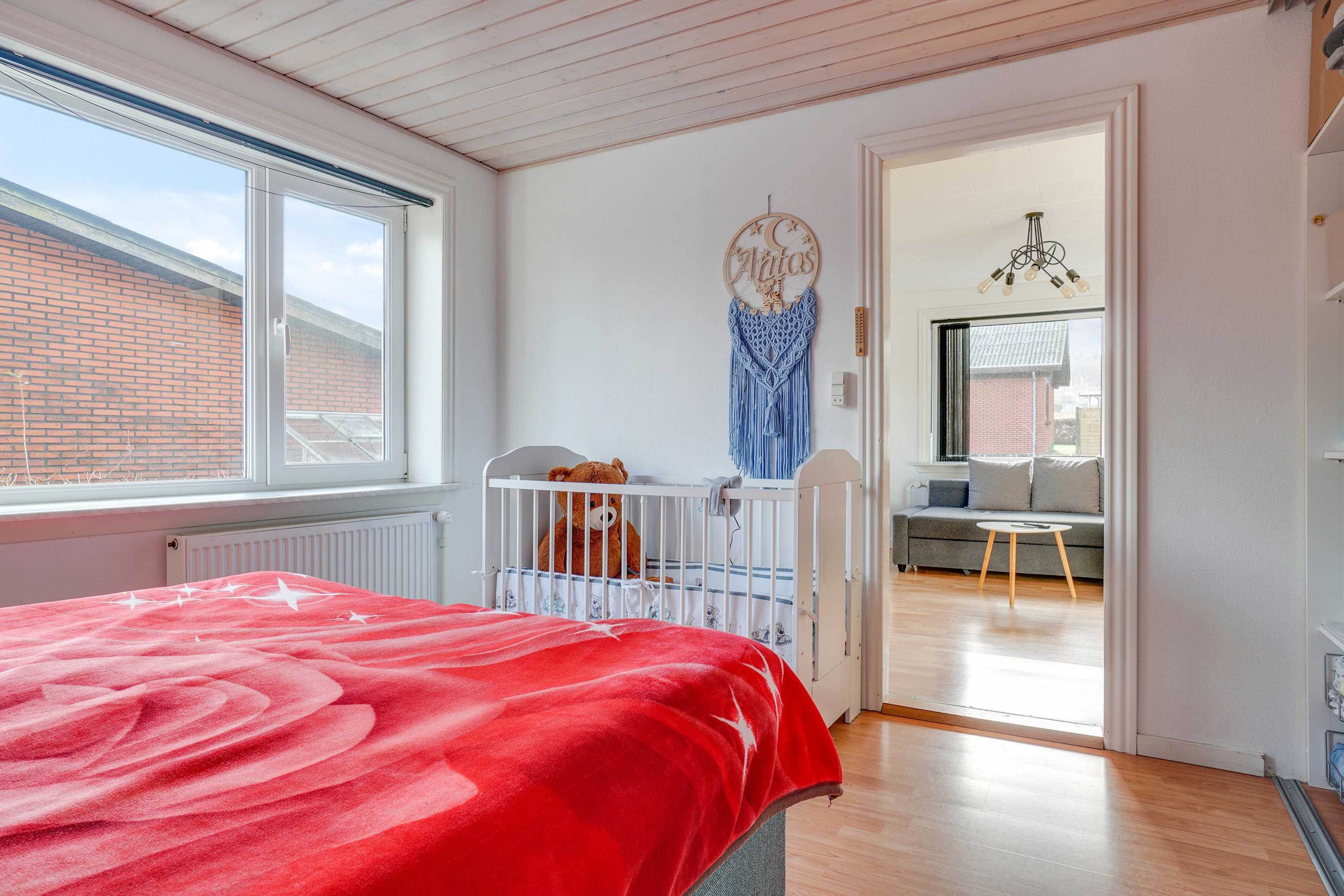 Fremhævet soveværelse billede i fuldskærmstilstand. Billede af Vænget 12, Nors, 7700 Thisted