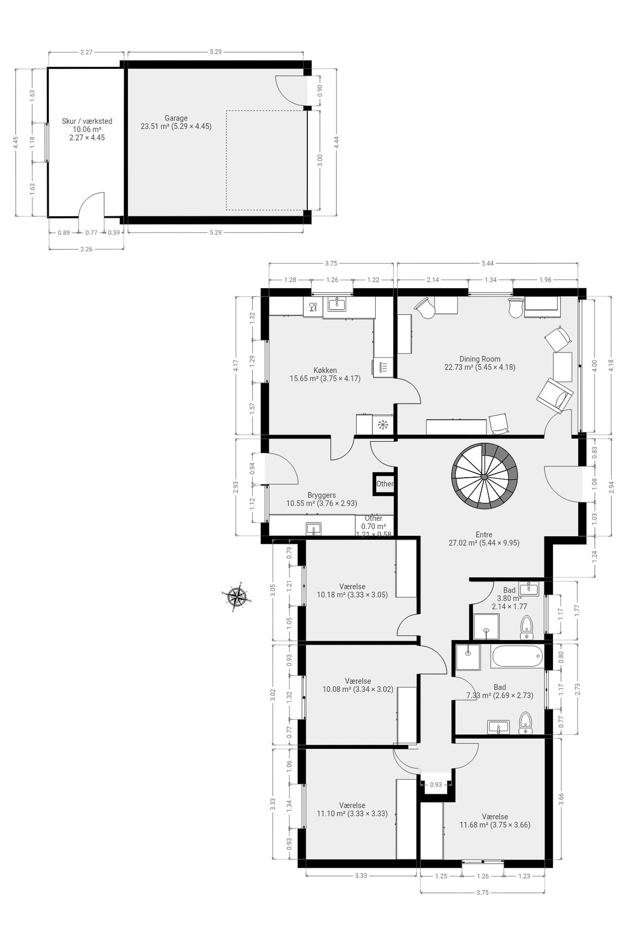 Plantegninger billede af Strandagervænget 12, Erritsø, 7000 Fredericia