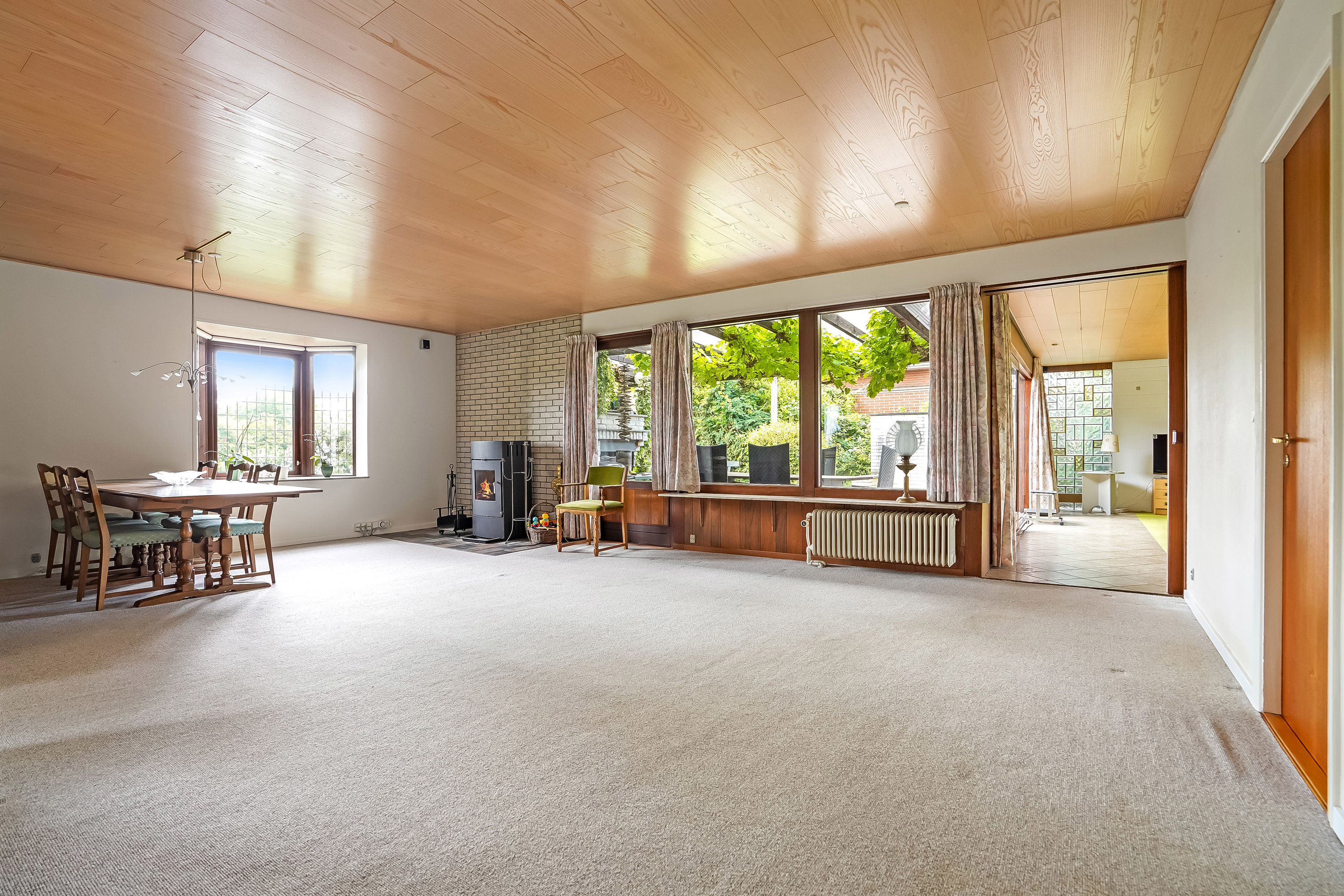 Fremhævet stue billede i fuldskærmstilstand. Billede af Grønnegade 19, 5580 Nørre Aaby