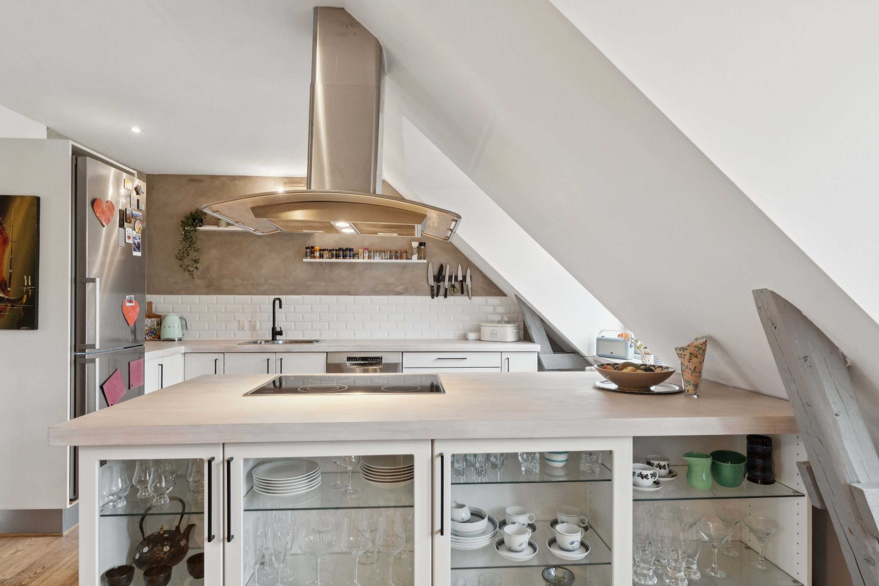 Fremhævet køkken billede i fuldskærmstilstand. Billede af Søndergade 19B, 2., 4690 Haslev