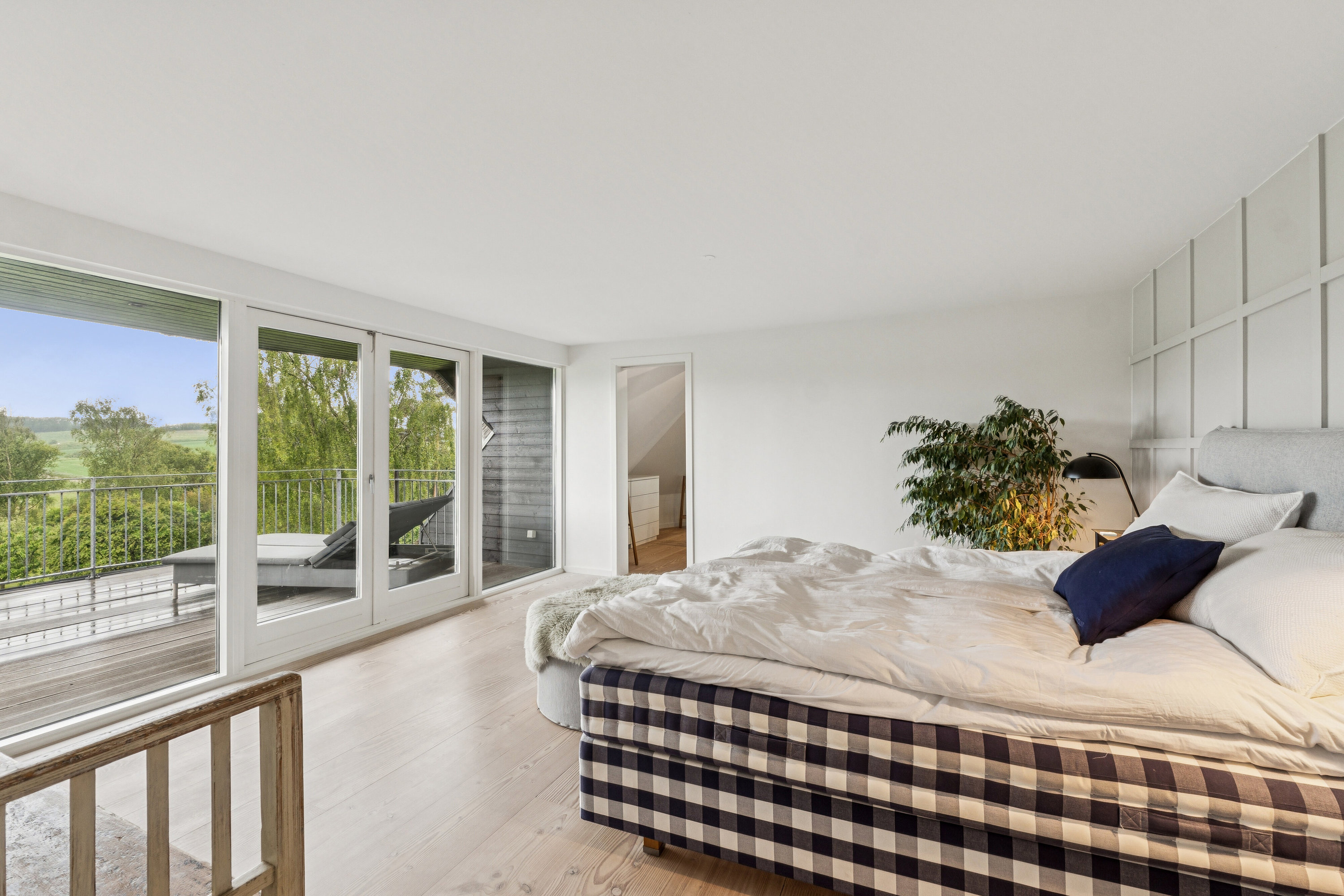 Fremhævet soveværelse billede i fuldskærmstilstand. Billede af Teglværksvej 60, Mygdal, 9800 Hjørring