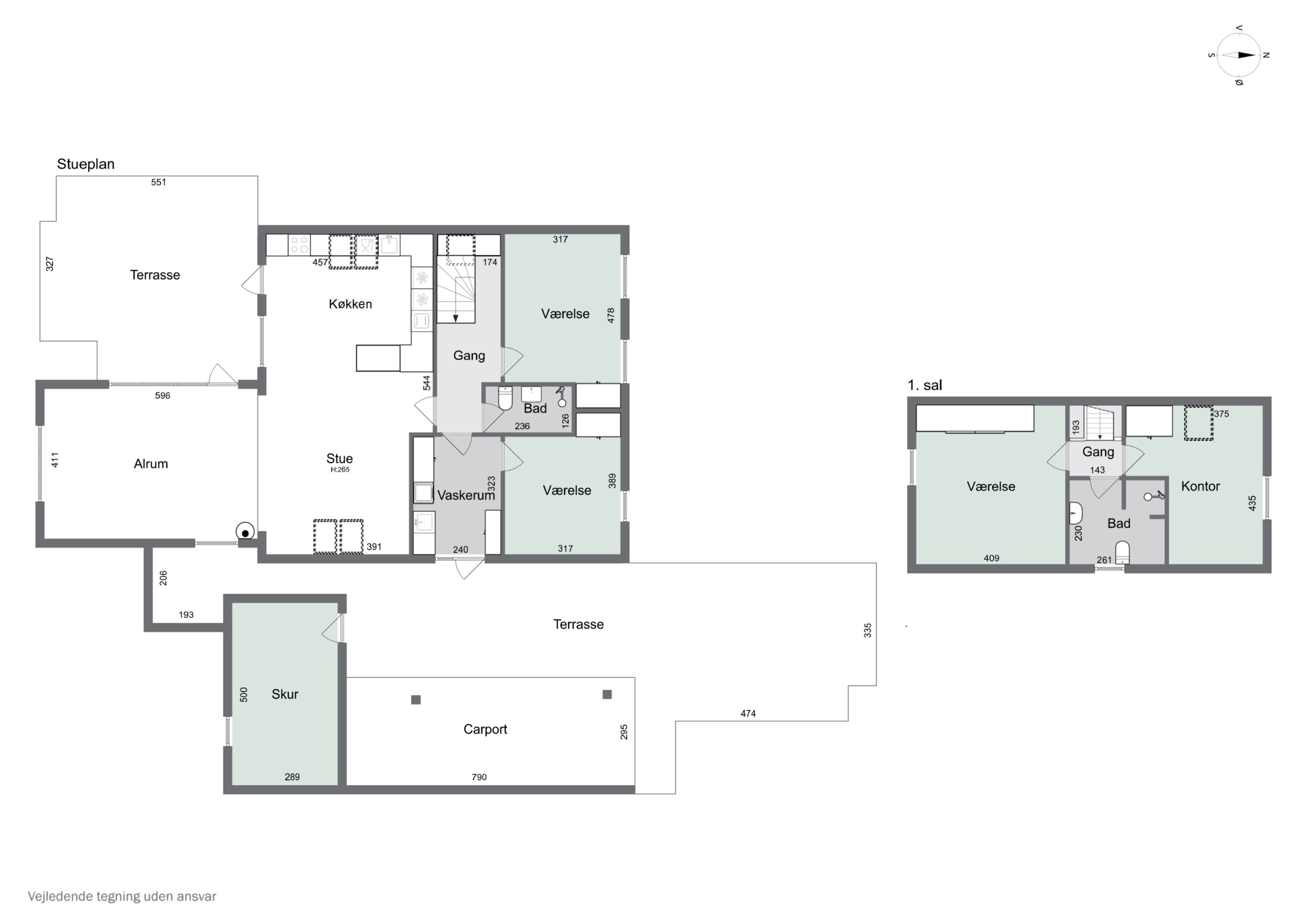 Plantegninger billede af Emmavænget 16, Næsby, 5270 Odense N