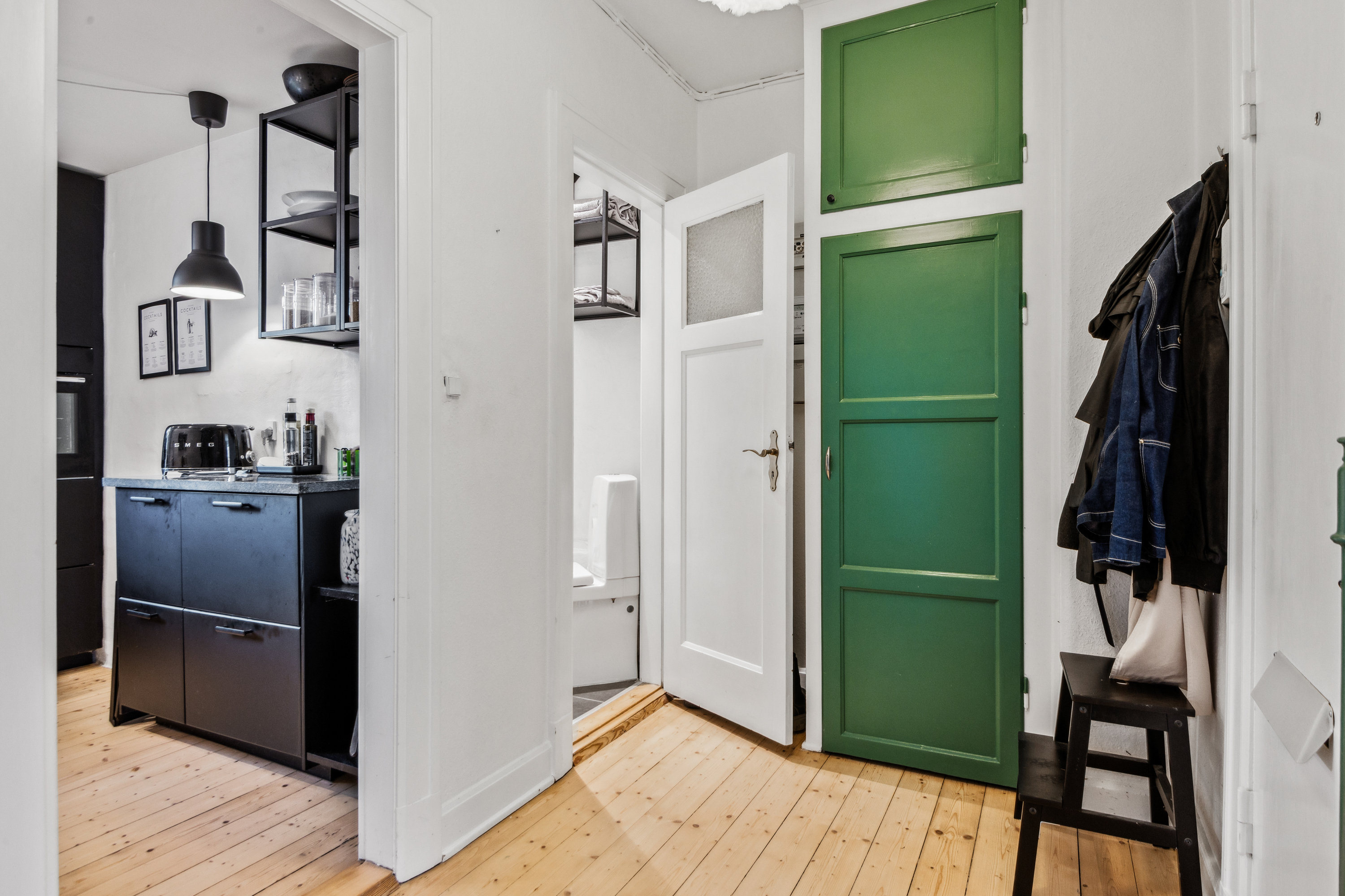 Fremhævet gang billede i fuldskærmstilstand. Billede af Helgolandsgade 3, 2. tv., 9000 Aalborg