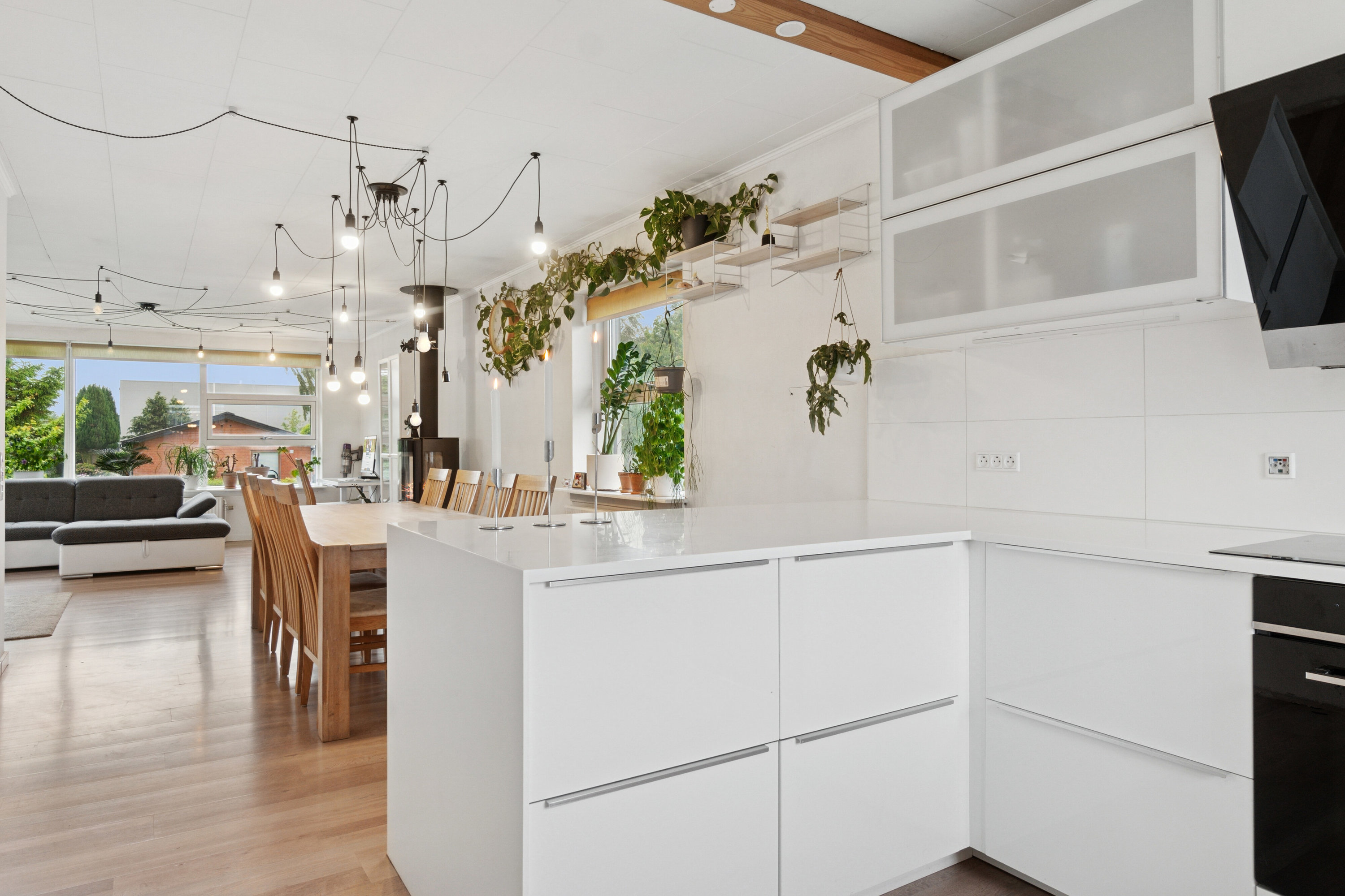 Fremhævet køkken billede i fuldskærmstilstand. Billede af Lærkevænget 10, 8721 Daugård