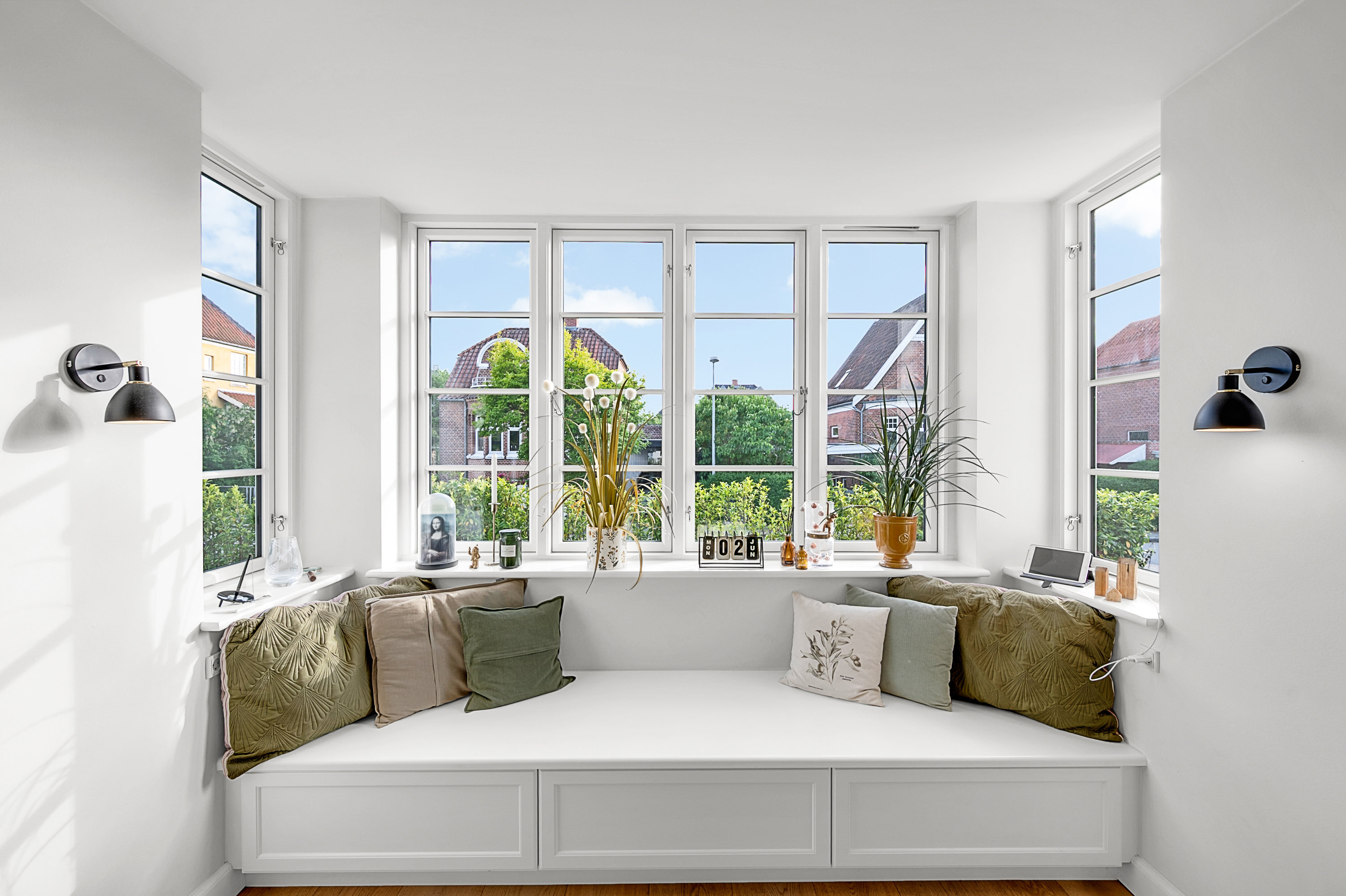 Fremhævet karnap i alrum billede i fuldskærmstilstand. Billede af Skjoldsgade 5, 8260 Viby J