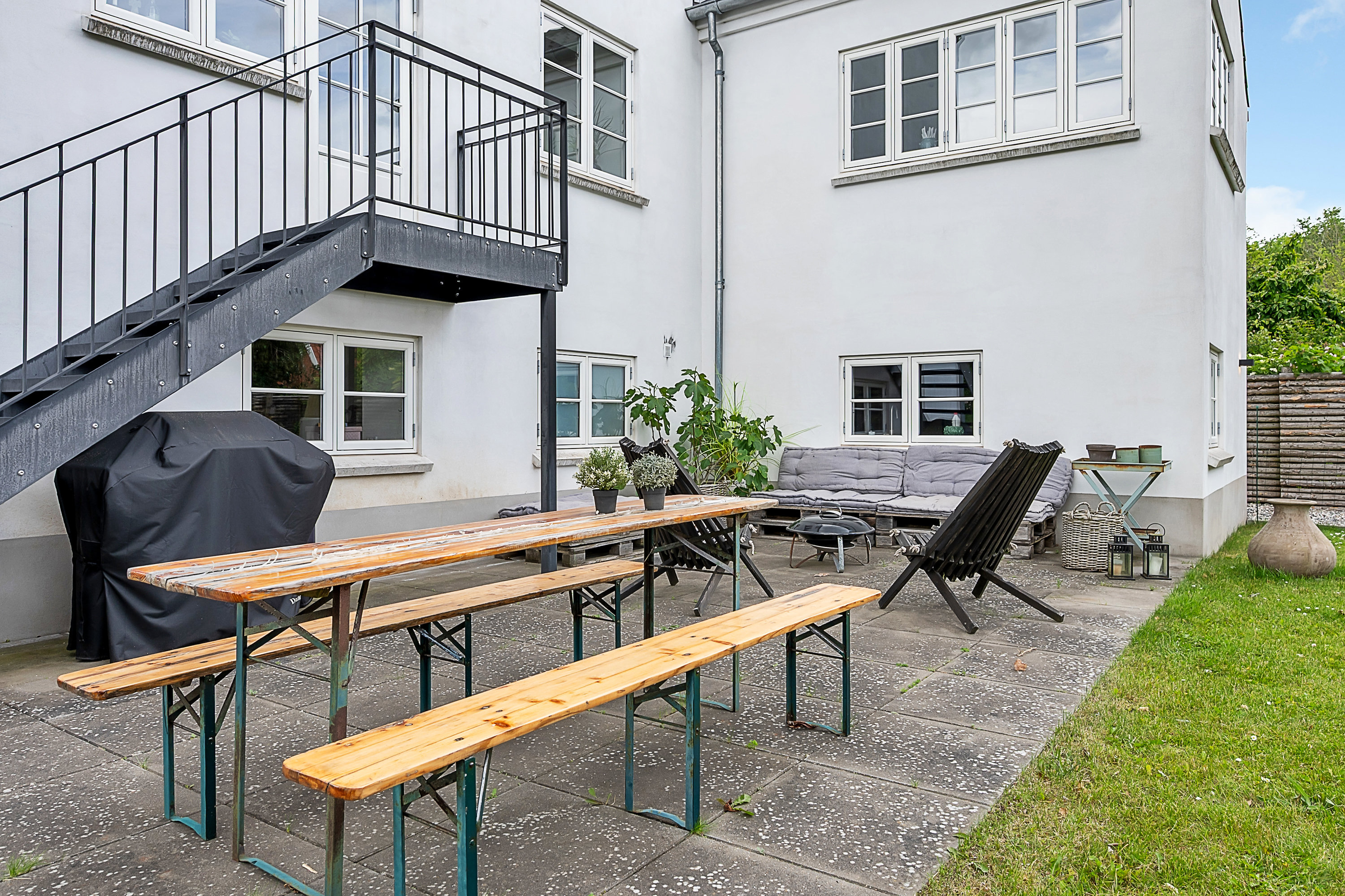 Fremhævet terrasse billede i fuldskærmstilstand. Billede af Skjoldsgade 5, 8260 Viby J