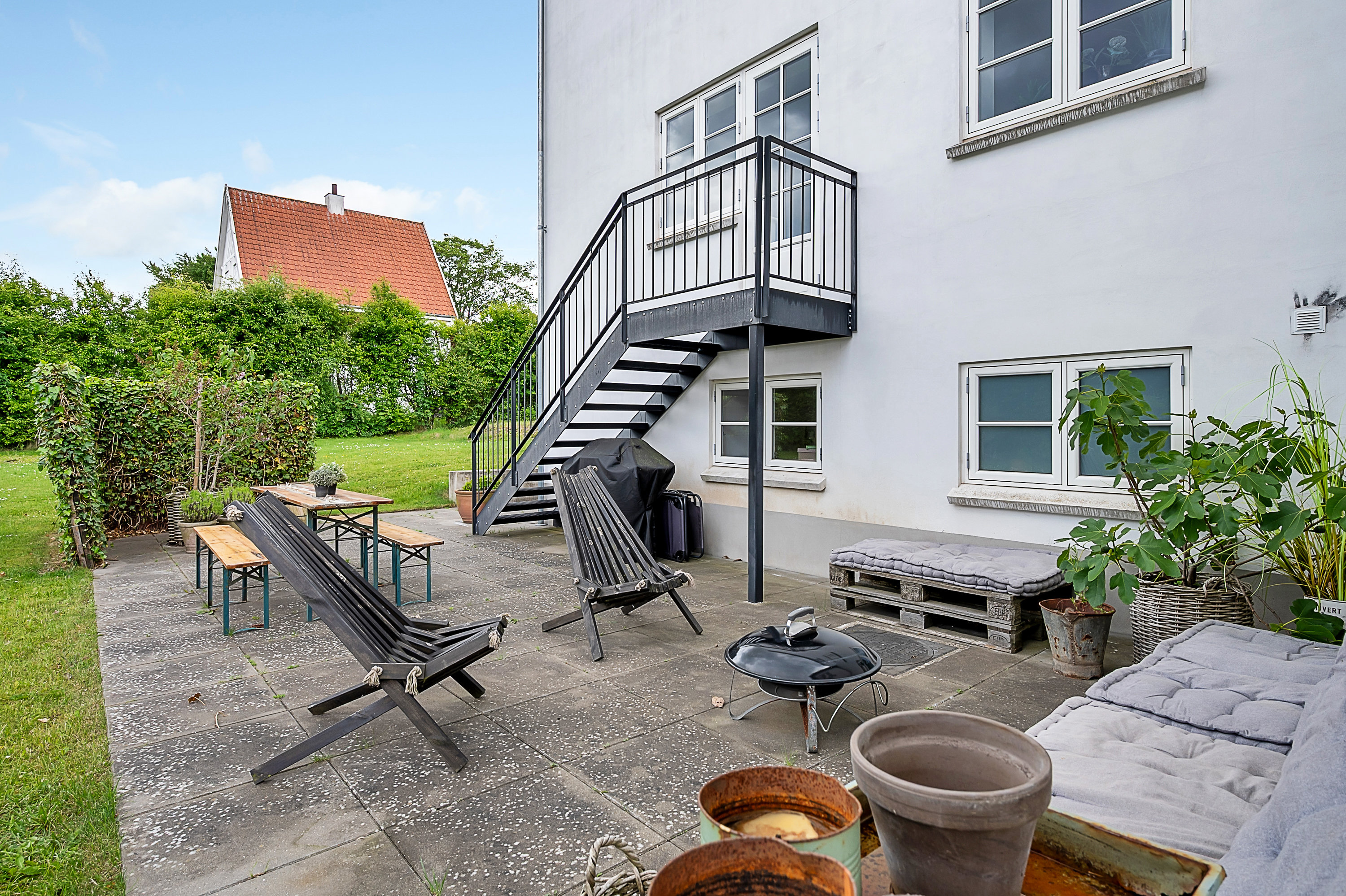 Fremhævet terrasse billede i fuldskærmstilstand. Billede af Skjoldsgade 5, 8260 Viby J