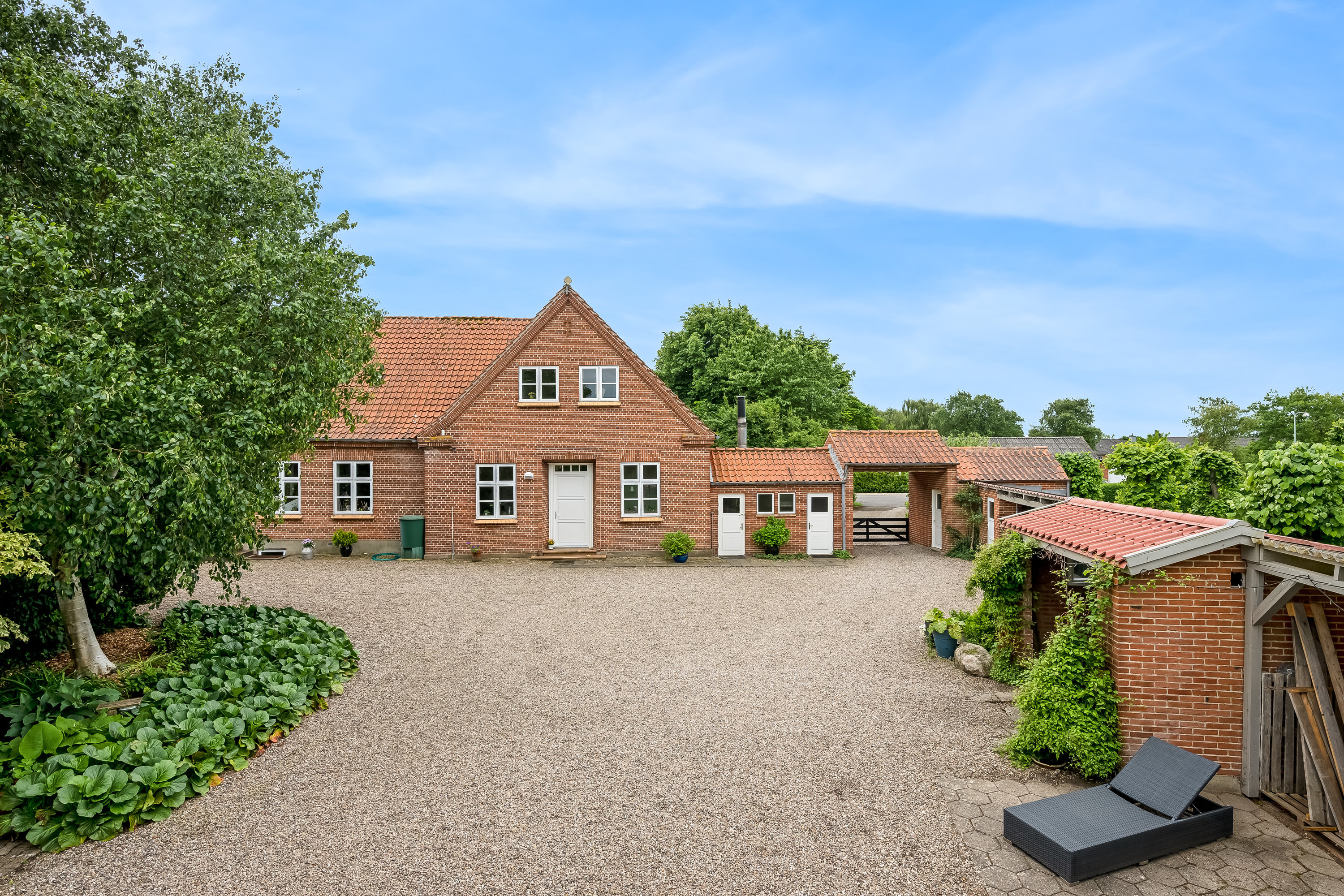 Miniaturebillede 1: facade. Billede af Grænsevej 20, Sæd, 6270 Tønder