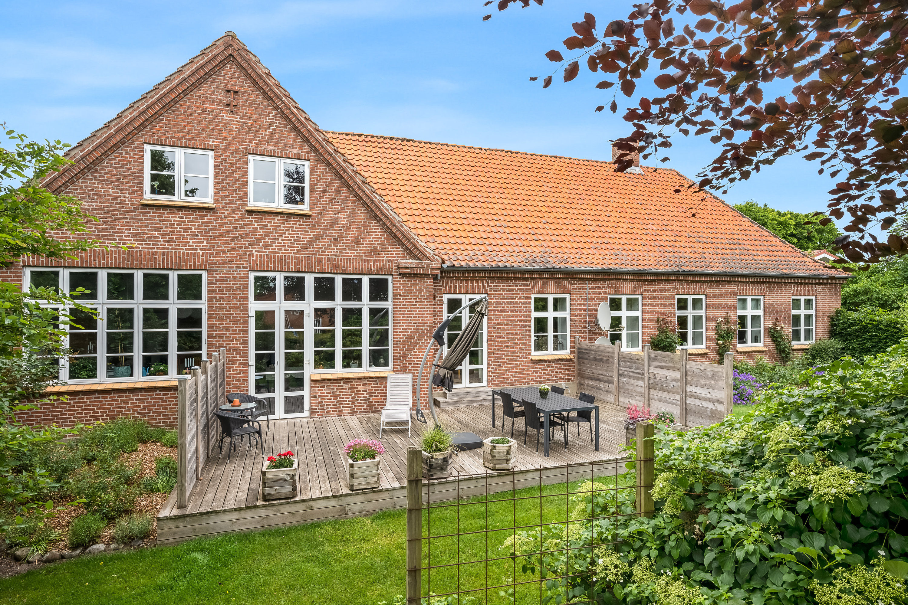 Fremhævet facade billede i fuldskærmstilstand. Billede af Grænsevej 20, Sæd, 6270 Tønder