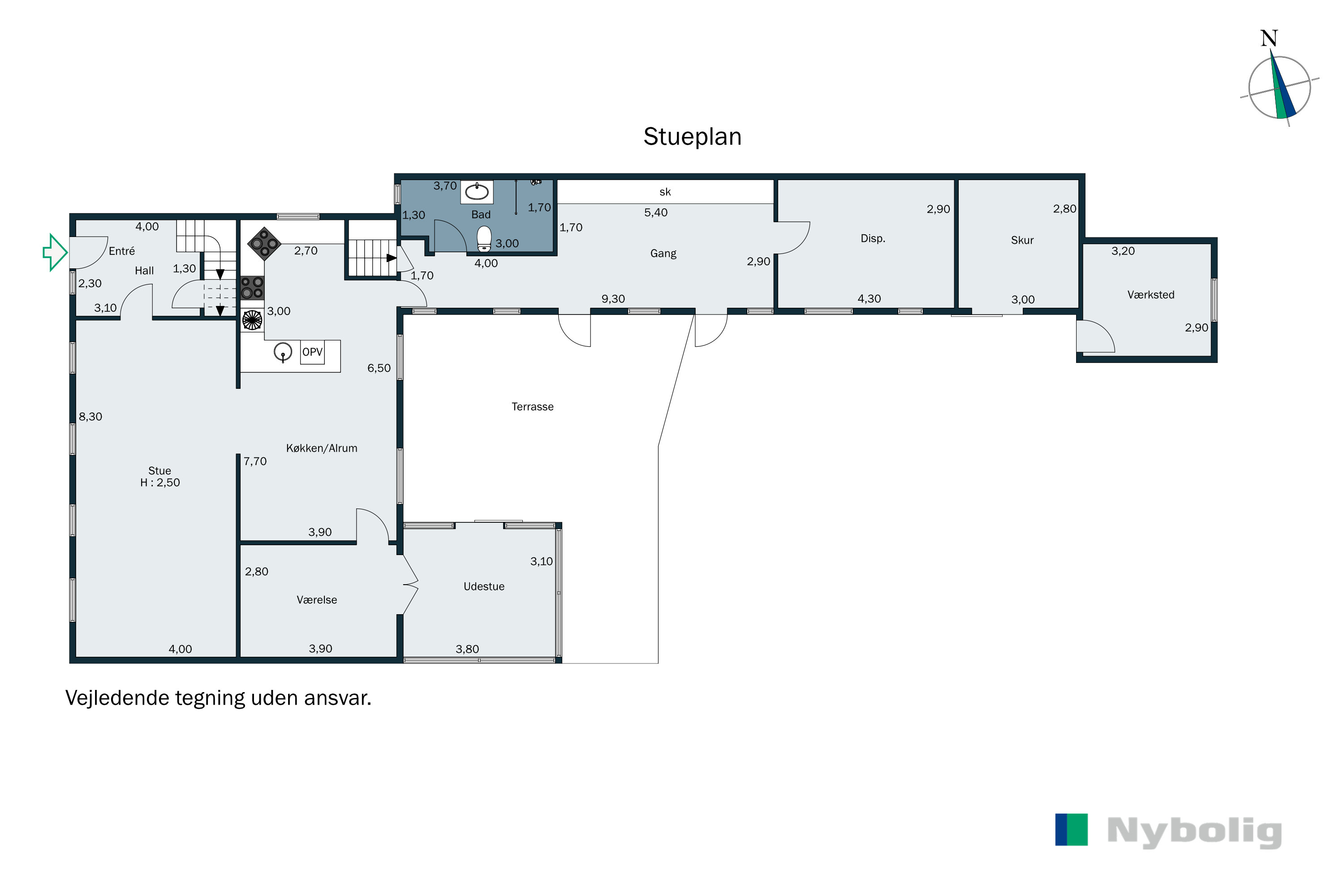 Plantegninger billede af Nørregade 22, 6580 Vamdrup