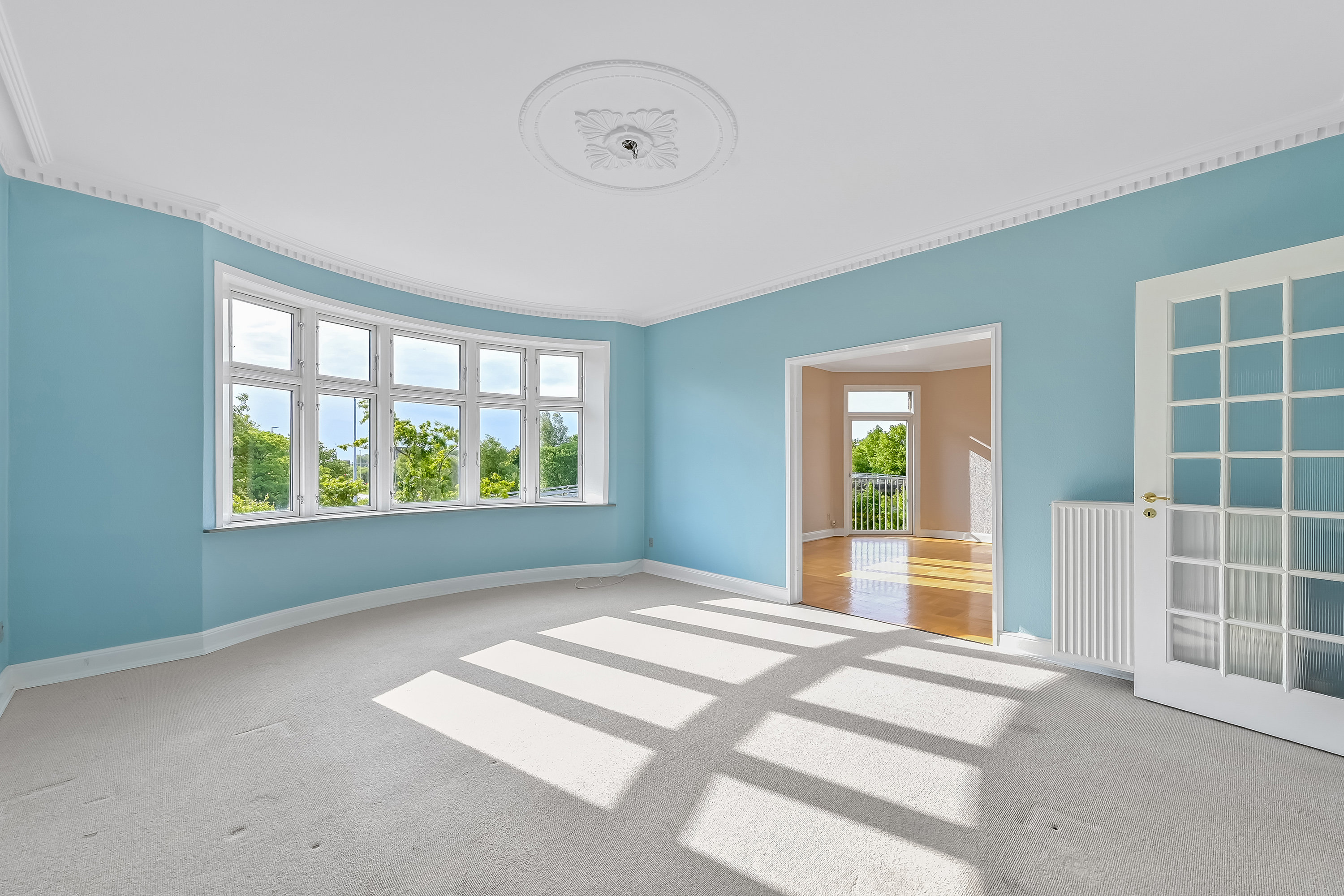 Fremhævet stue billede i fuldskærmstilstand. Billede af Dalgasgade 17B, 2. tv., 7400 Herning