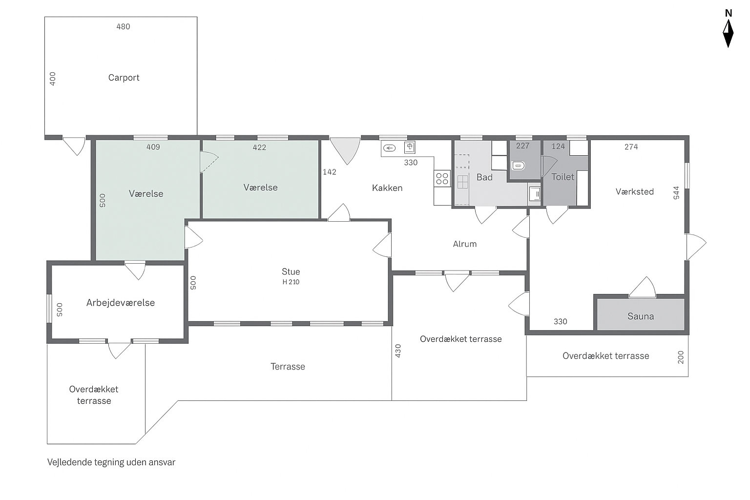 Plantegninger billede af Trønninge By 16, 4420 Regstrup