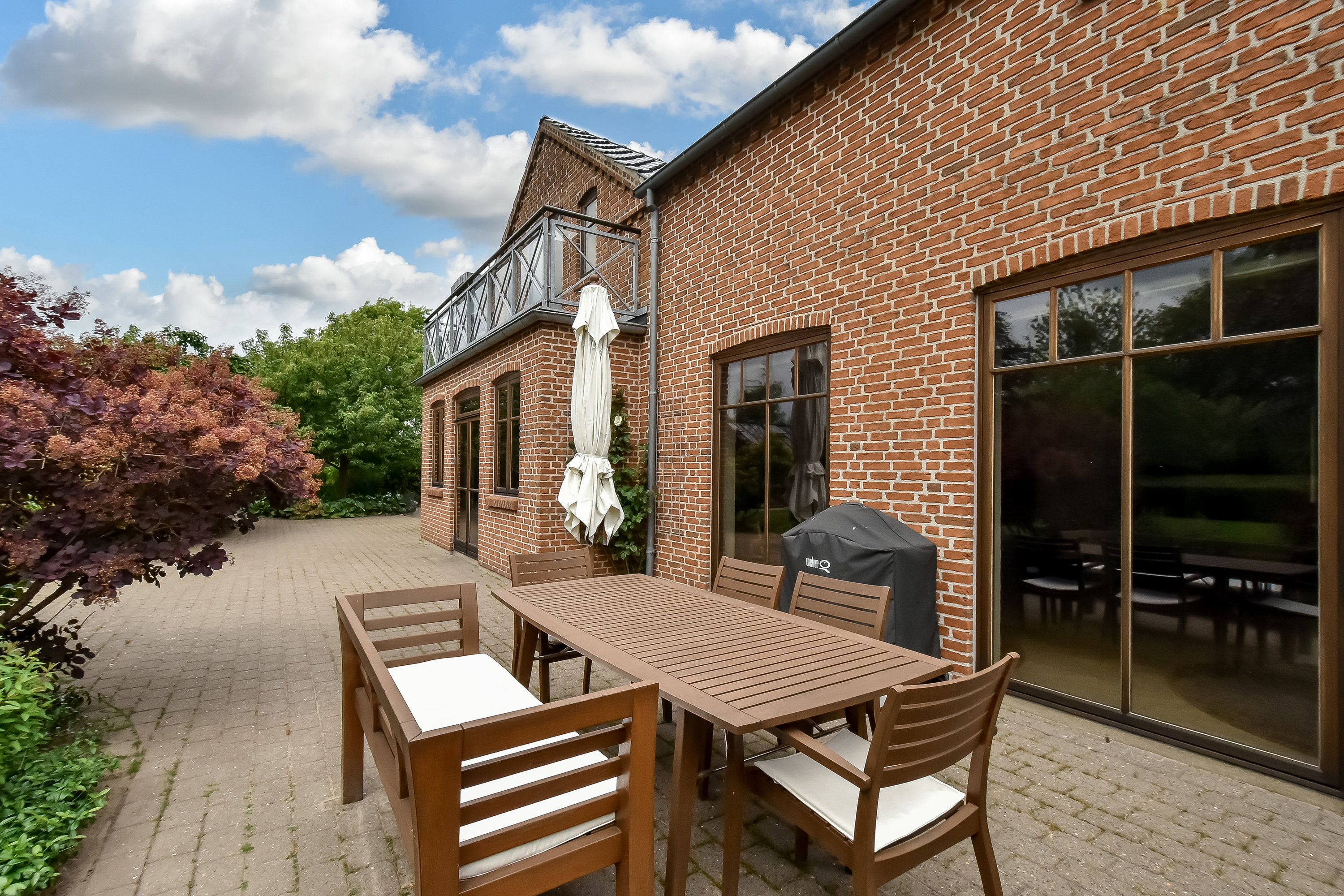 Fremhævet terrasse billede i fuldskærmstilstand. Billede af Nørre Lindbjerg 5, Gjellerup, 7400 Herning