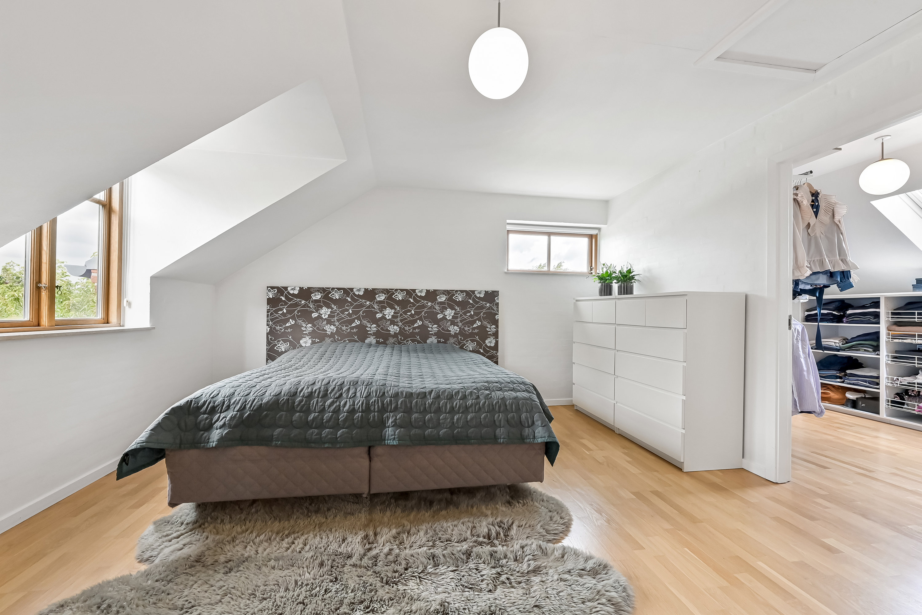 Fremhævet soveværelse billede i fuldskærmstilstand. Billede af Nørre Lindbjerg 5, Gjellerup, 7400 Herning