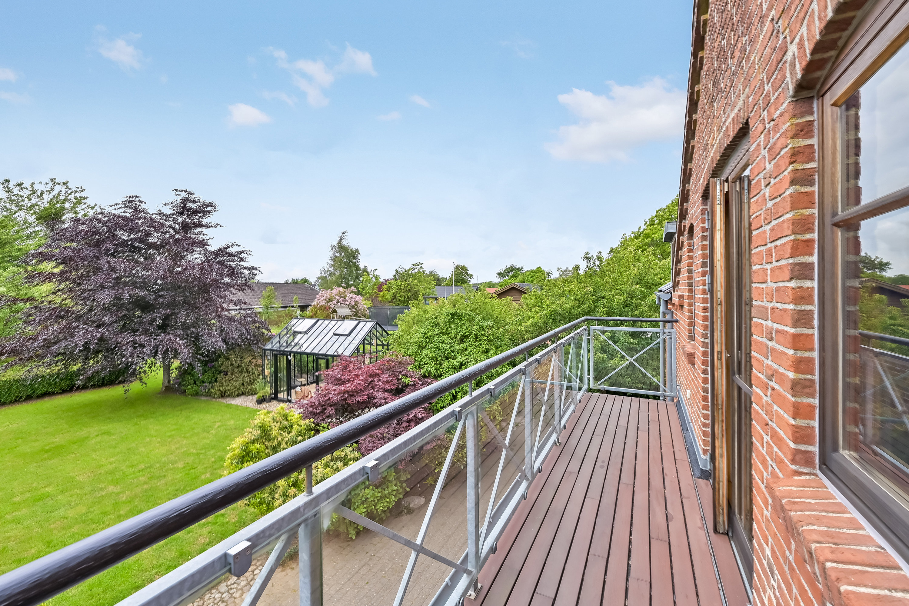 Fremhævet altan billede i fuldskærmstilstand. Billede af Nørre Lindbjerg 5, Gjellerup, 7400 Herning