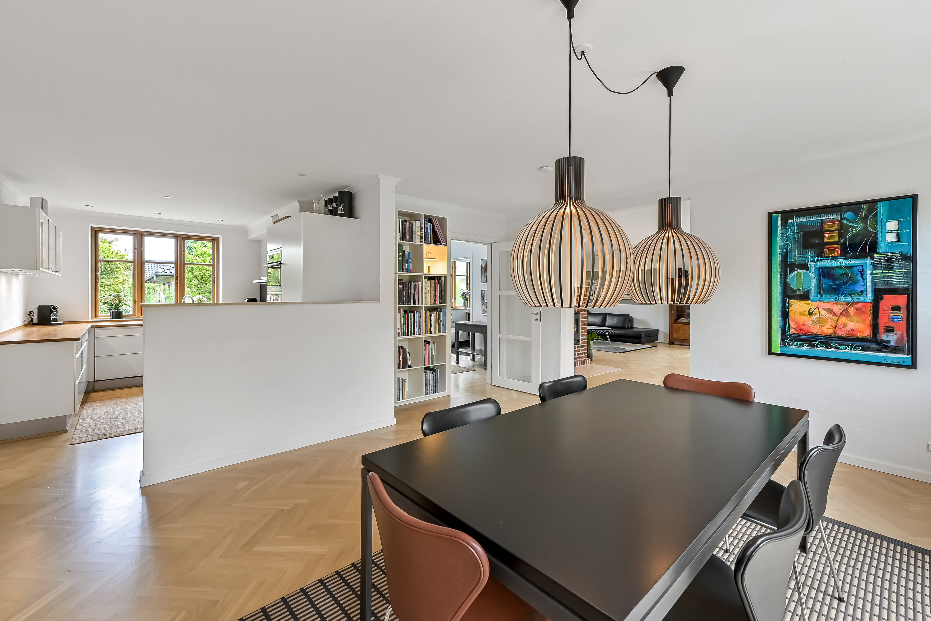 Fremhævet alrum billede i fuldskærmstilstand. Billede af Nørre Lindbjerg 5, Gjellerup, 7400 Herning