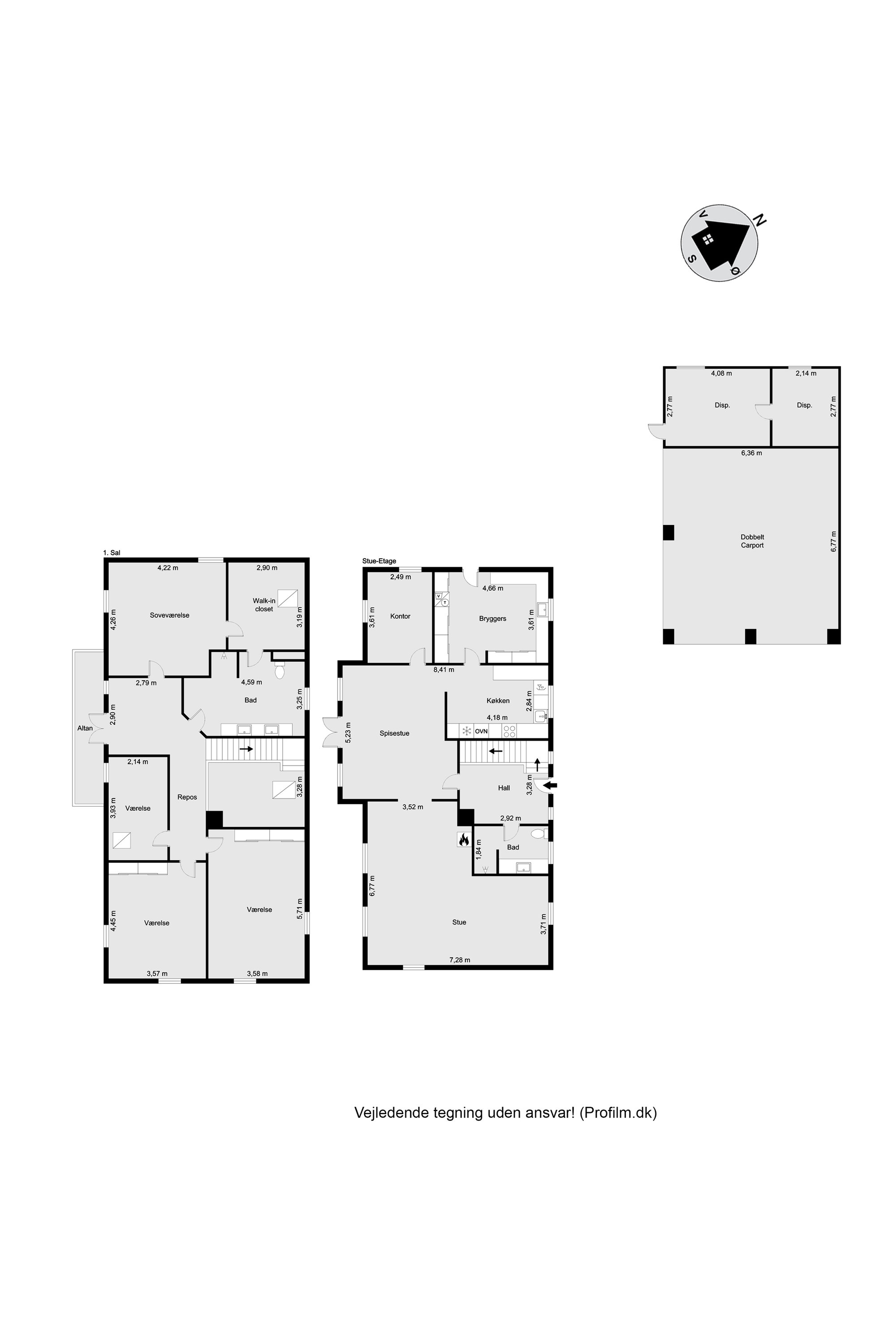 Plantegninger billede af Nørre Lindbjerg 5, Gjellerup, 7400 Herning