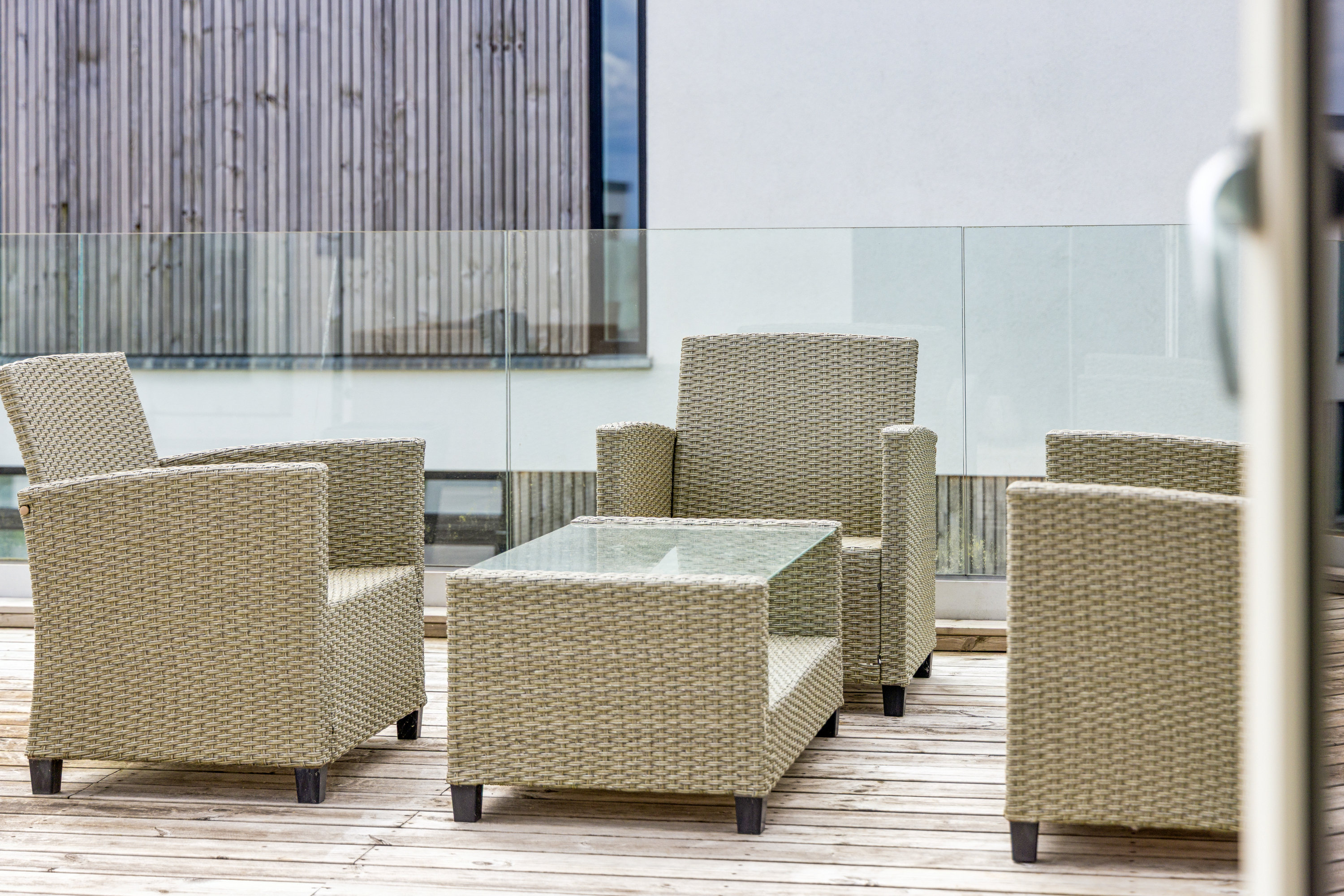 Fremhævet terrasse billede i fuldskærmstilstand. Billede af Elektravej 13, Gug, 9210 Aalborg SØ