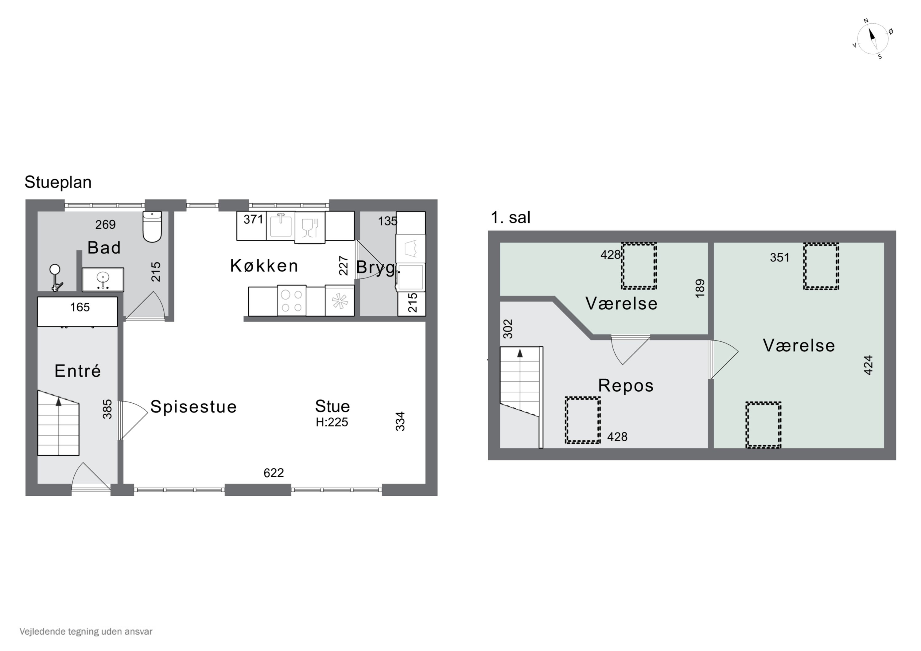 Plantegninger billede af Vorupørvej 202, Hundborg, 7700 Thisted