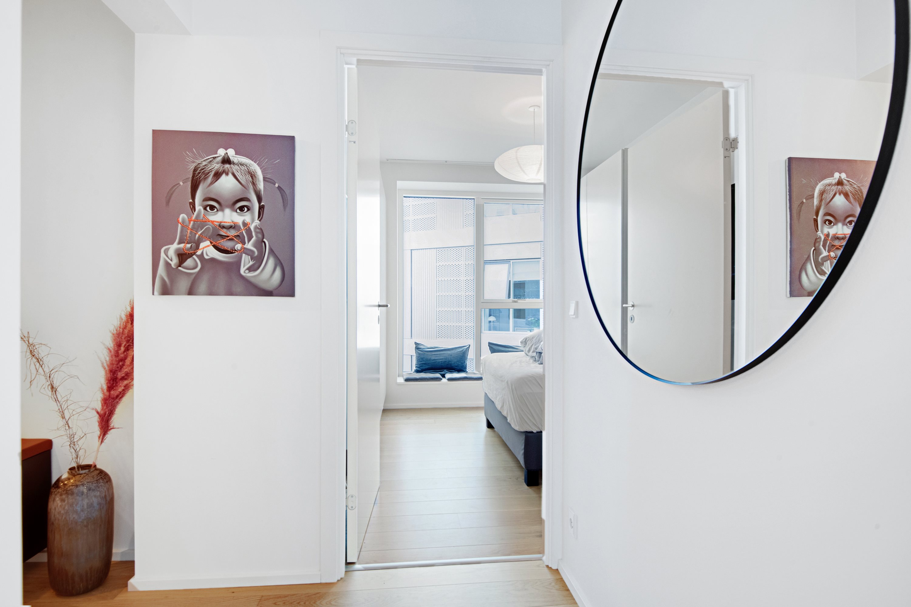 Fremhævet gang billede i fuldskærmstilstand. Billede af Stjernepladsen 16, 4. tv., 9000 Aalborg