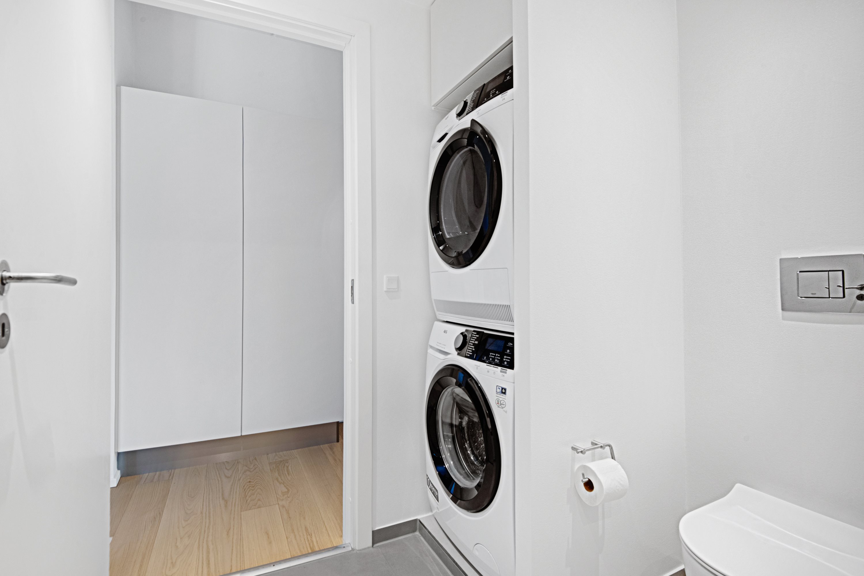 Fremhævet badeværelse billede i fuldskærmstilstand. Billede af Stjernepladsen 16, 4. tv., 9000 Aalborg