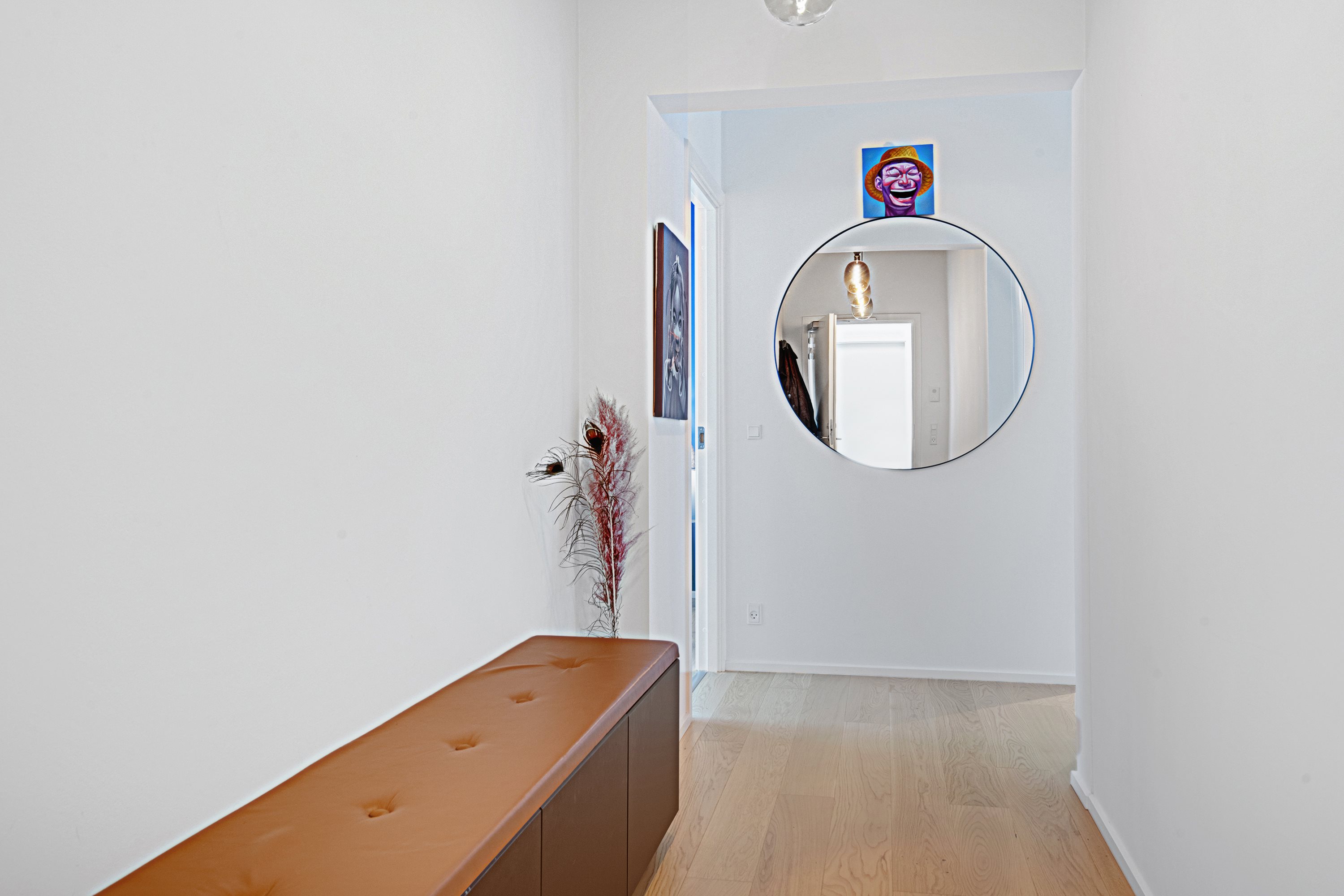 Fremhævet gang billede i fuldskærmstilstand. Billede af Stjernepladsen 16, 4. tv., 9000 Aalborg