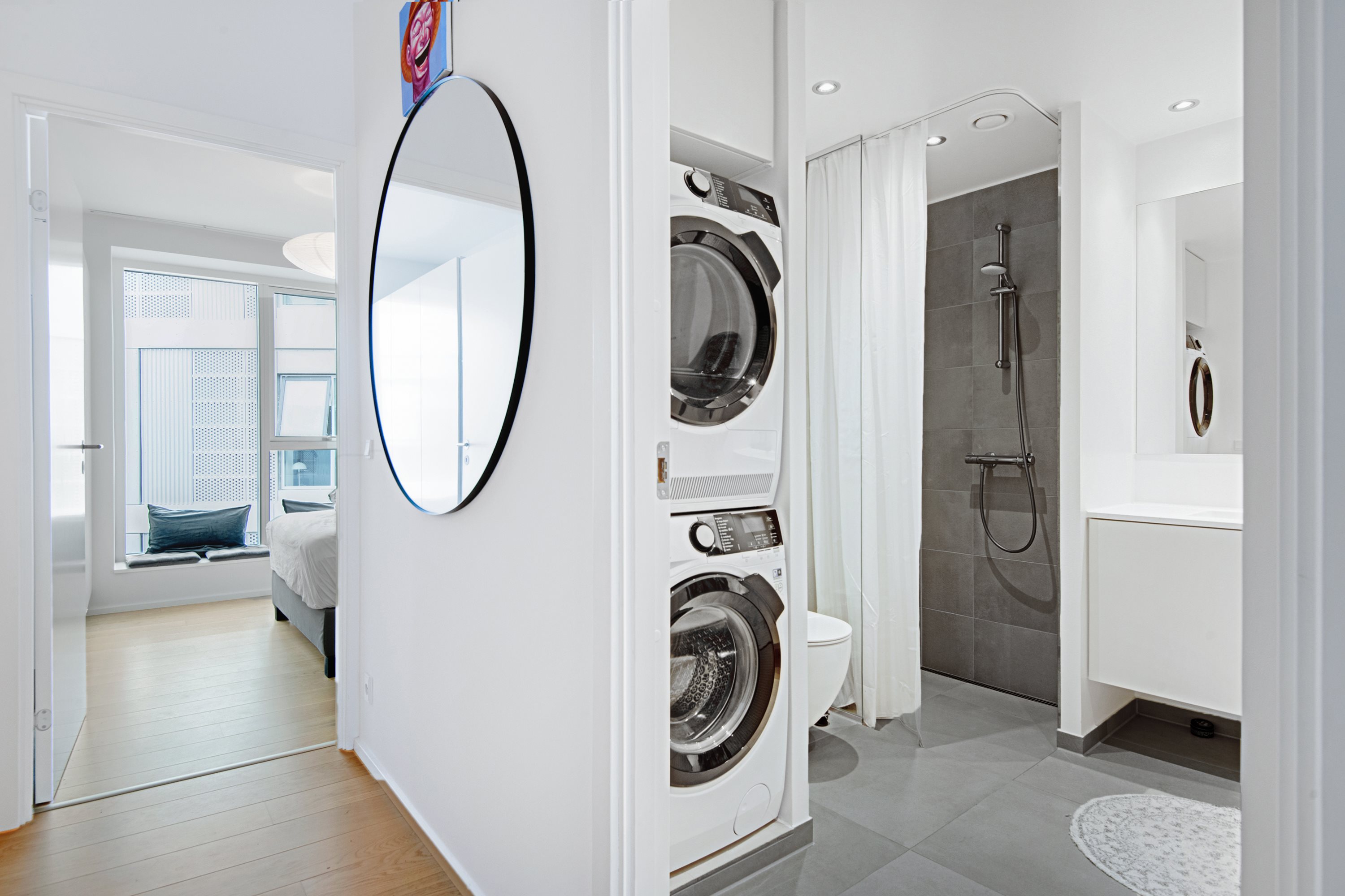 Fremhævet gang billede i fuldskærmstilstand. Billede af Stjernepladsen 16, 4. tv., 9000 Aalborg