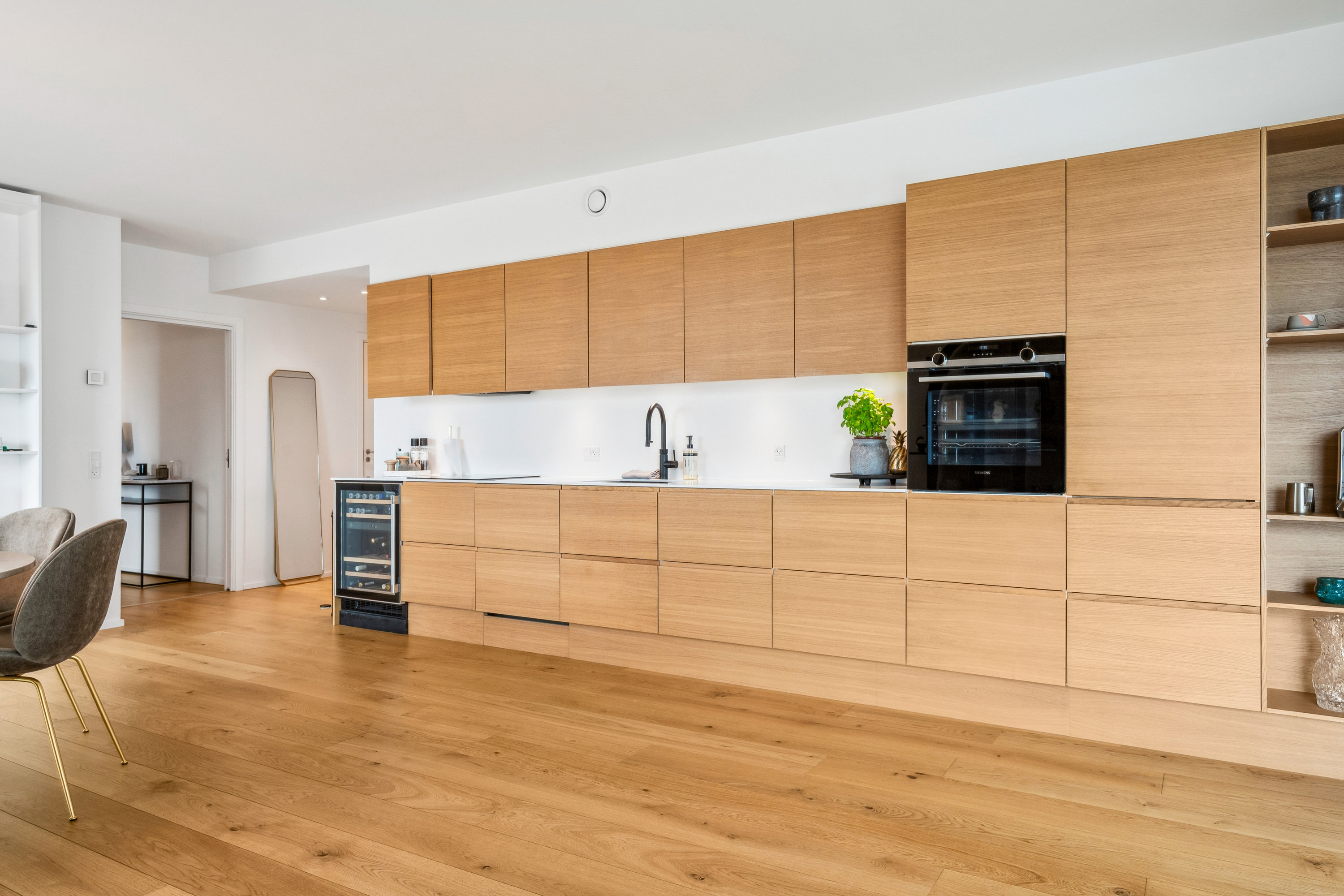 Fremhævet køkken billede i fuldskærmstilstand. Billede af Helga Pedersens Gade 79, 41. 6., 8000 Aarhus C