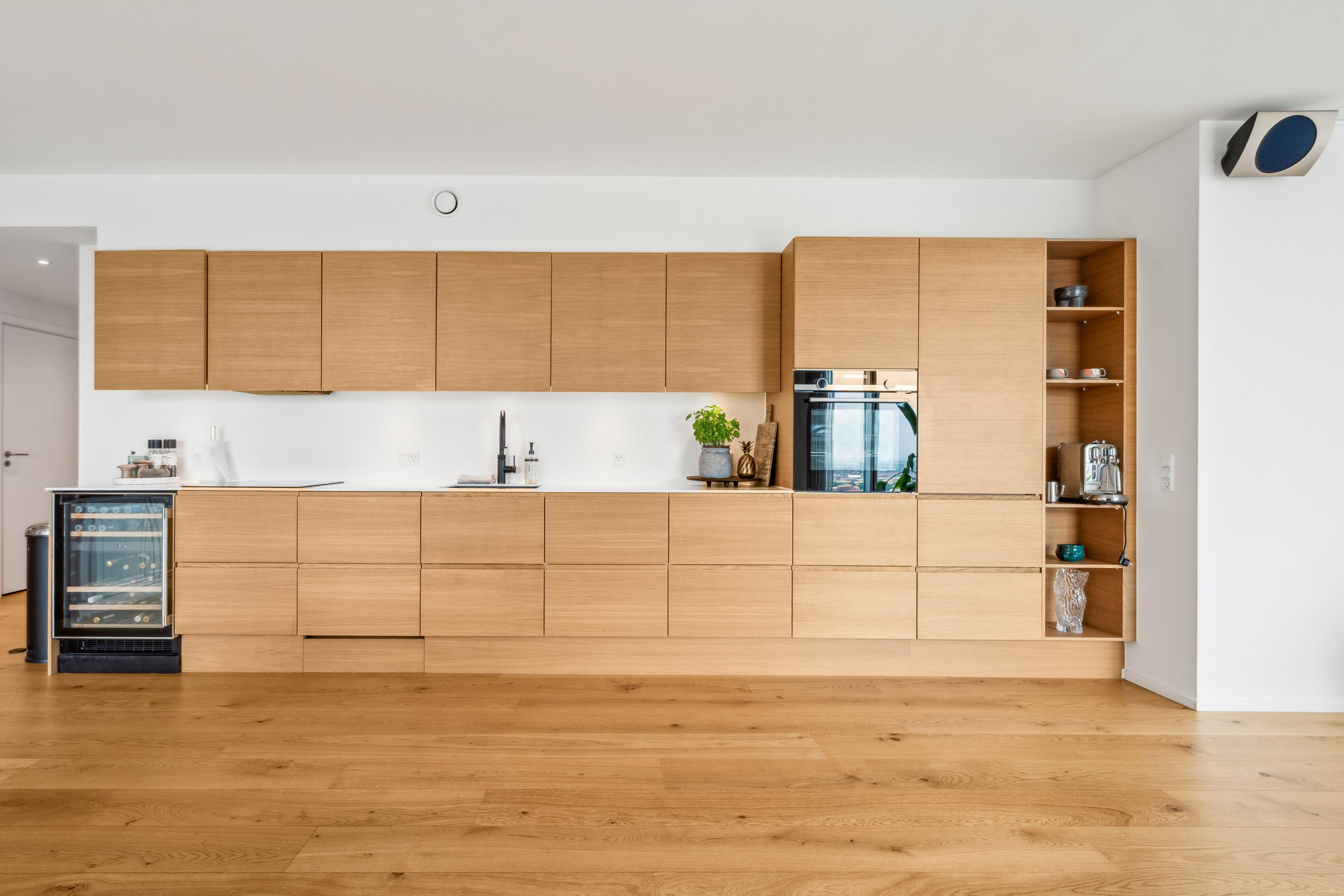 Fremhævet køkken billede i fuldskærmstilstand. Billede af Helga Pedersens Gade 79, 41. 6., 8000 Aarhus C