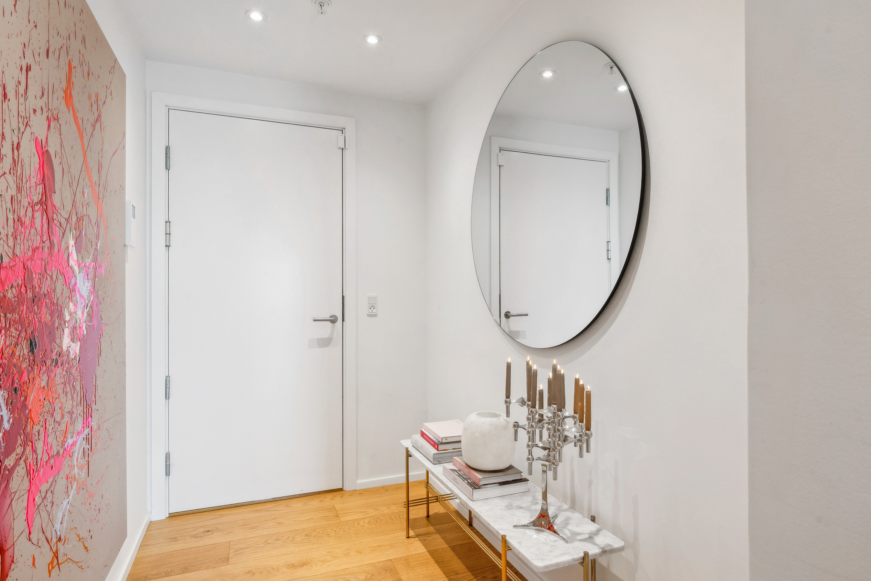 Fremhævet badeværelse billede i fuldskærmstilstand. Billede af Helga Pedersens Gade 79, 41. 6., 8000 Aarhus C