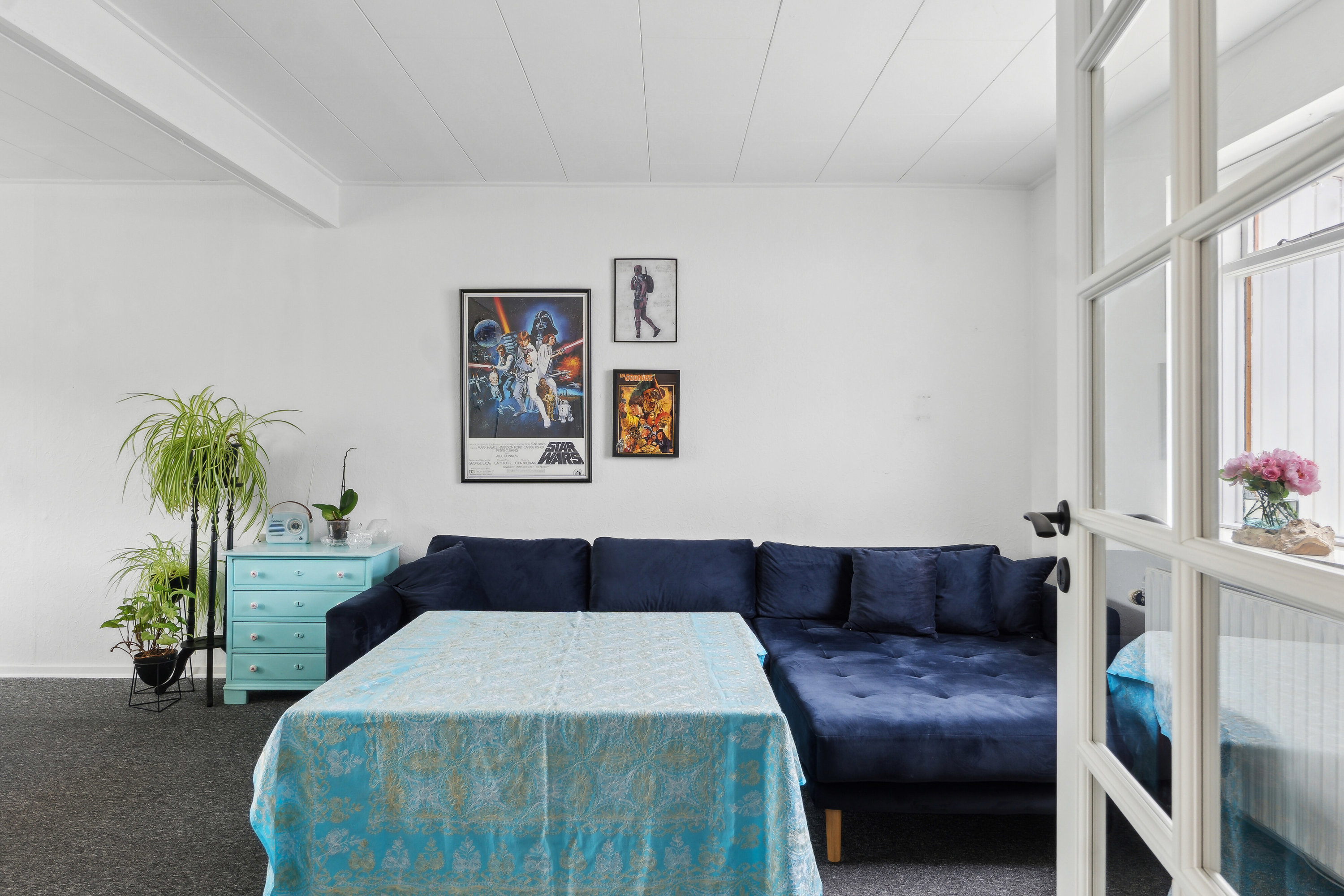 Fremhævet stue billede i fuldskærmstilstand. Billede af Højensvej 140, Egense, 5700 Svendborg