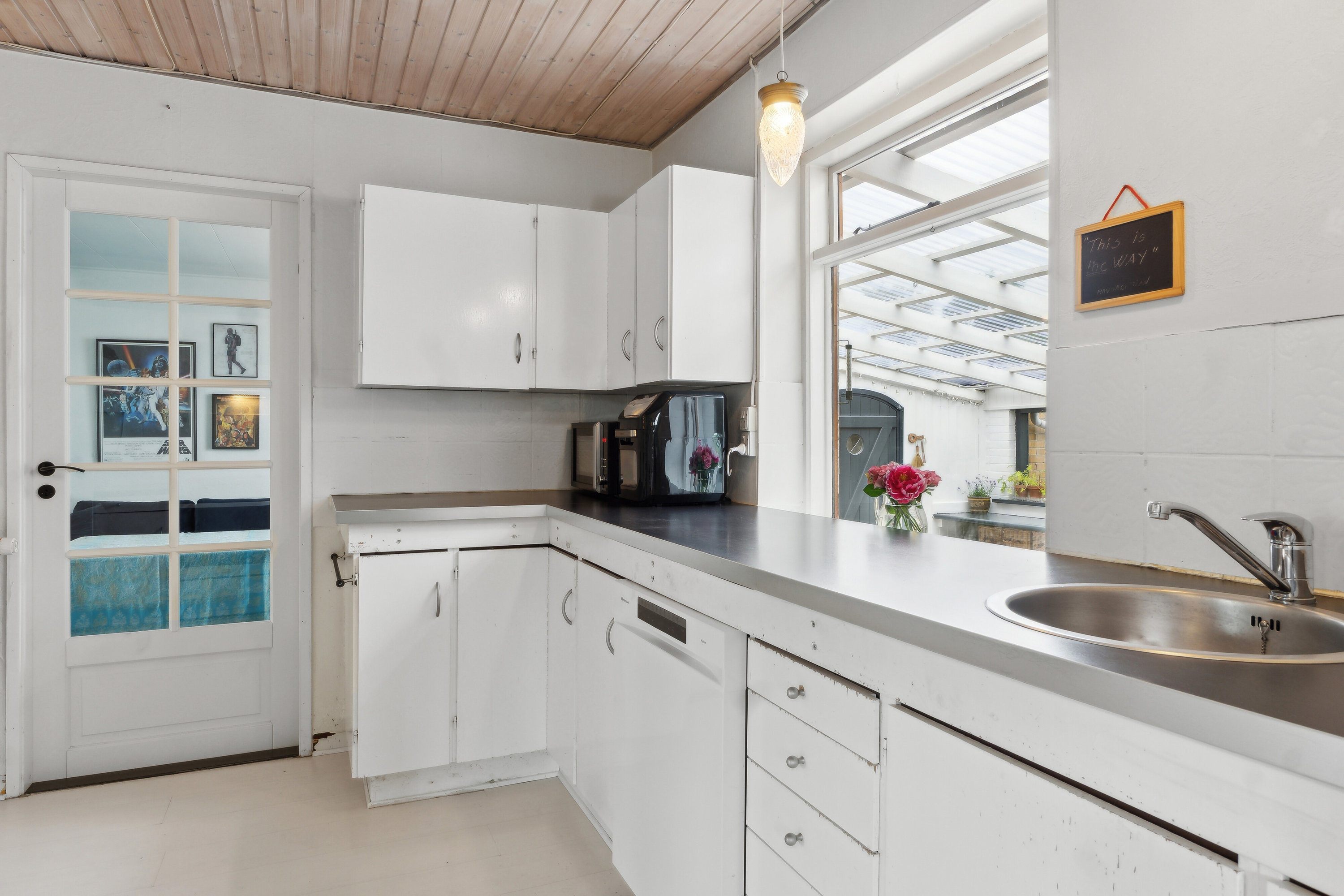 Fremhævet køkken billede i fuldskærmstilstand. Billede af Højensvej 140, Egense, 5700 Svendborg