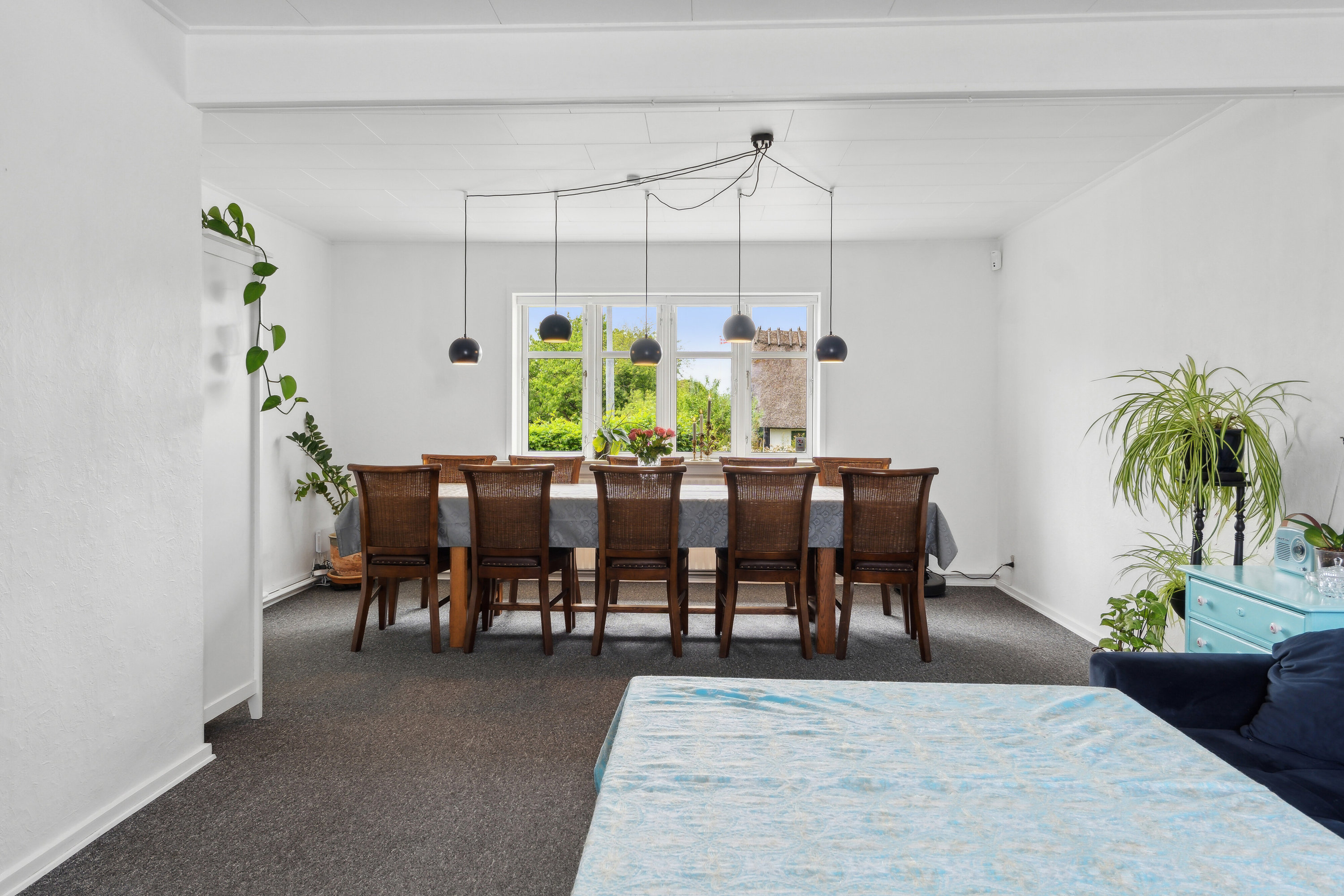 Fremhævet spisestue billede i fuldskærmstilstand. Billede af Højensvej 140, Egense, 5700 Svendborg