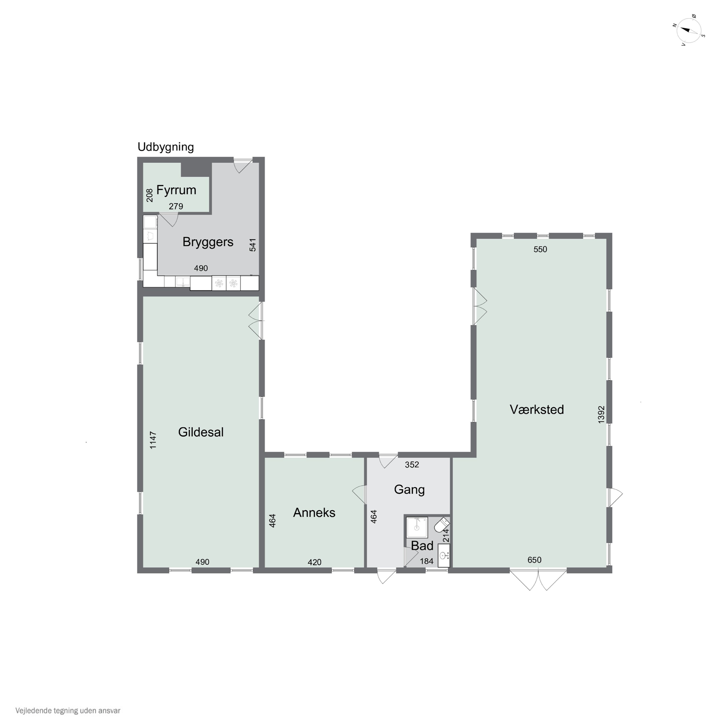 Plantegninger billede af Vollerupvej 14, Vollerup, 4200 Slagelse