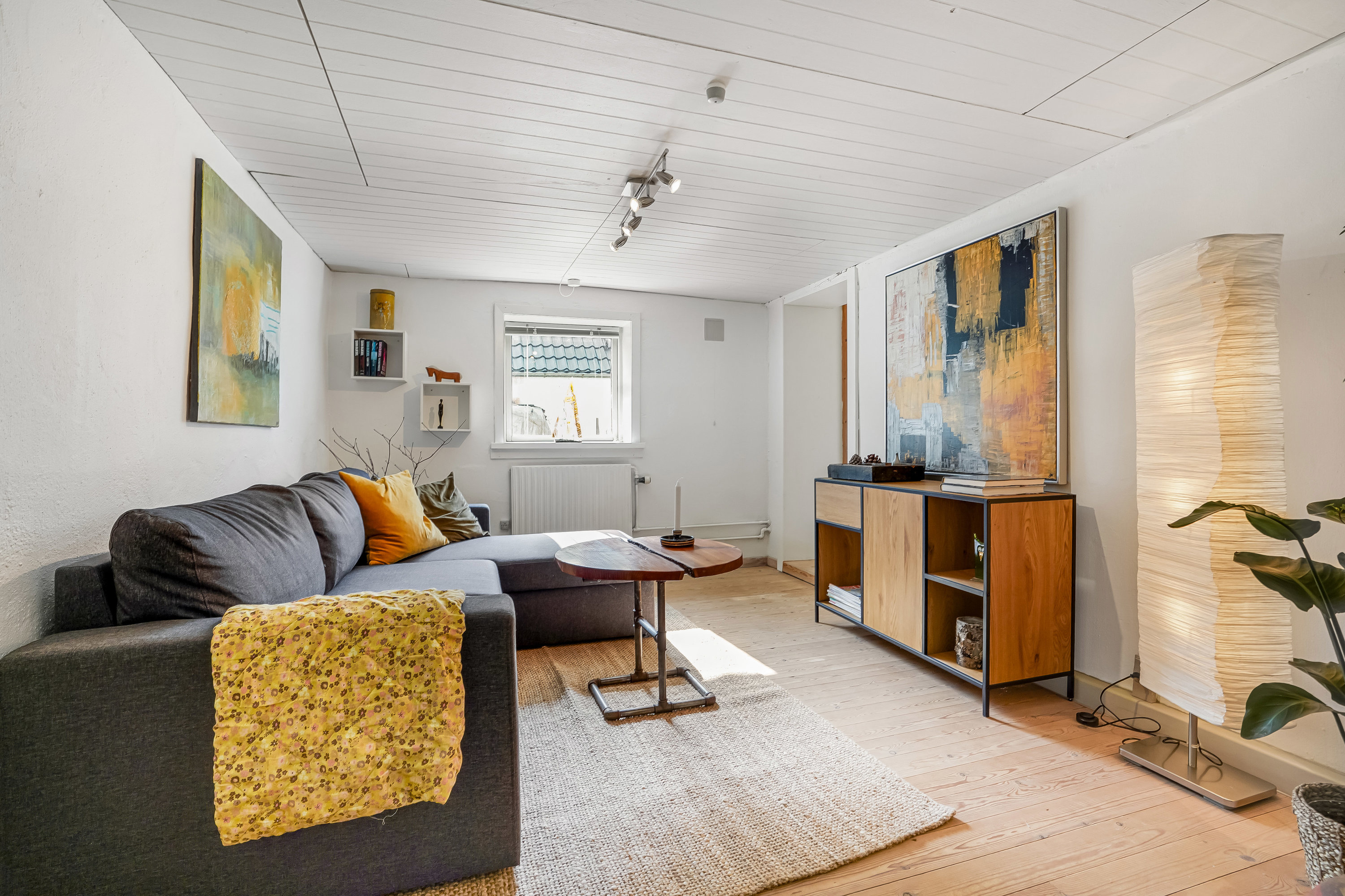 Fremhævet stue billede i fuldskærmstilstand. Billede af Kuldbjergvej 30, Kuldbjerg, 7321 Gadbjerg