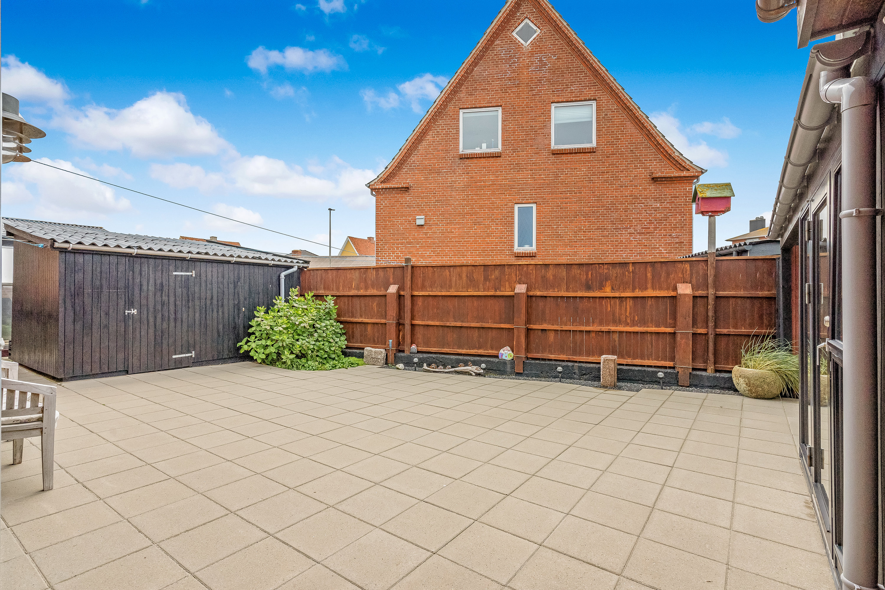 Fremhævet terrasse billede i fuldskærmstilstand. Billede af Bredgade 27, 7680 Thyborøn