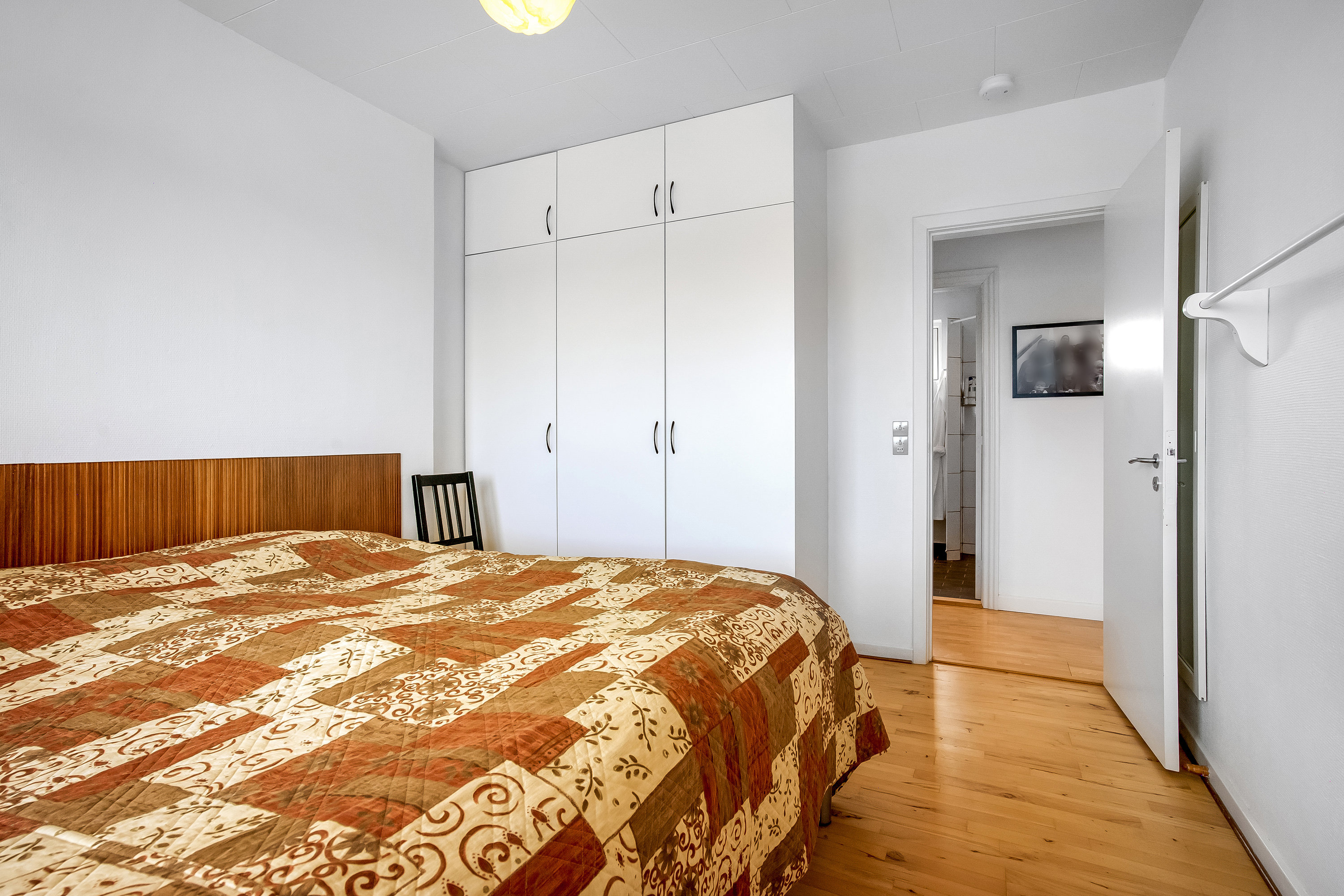 Fremhævet soveværelse billede i fuldskærmstilstand. Billede af Bredgade 27, 7680 Thyborøn