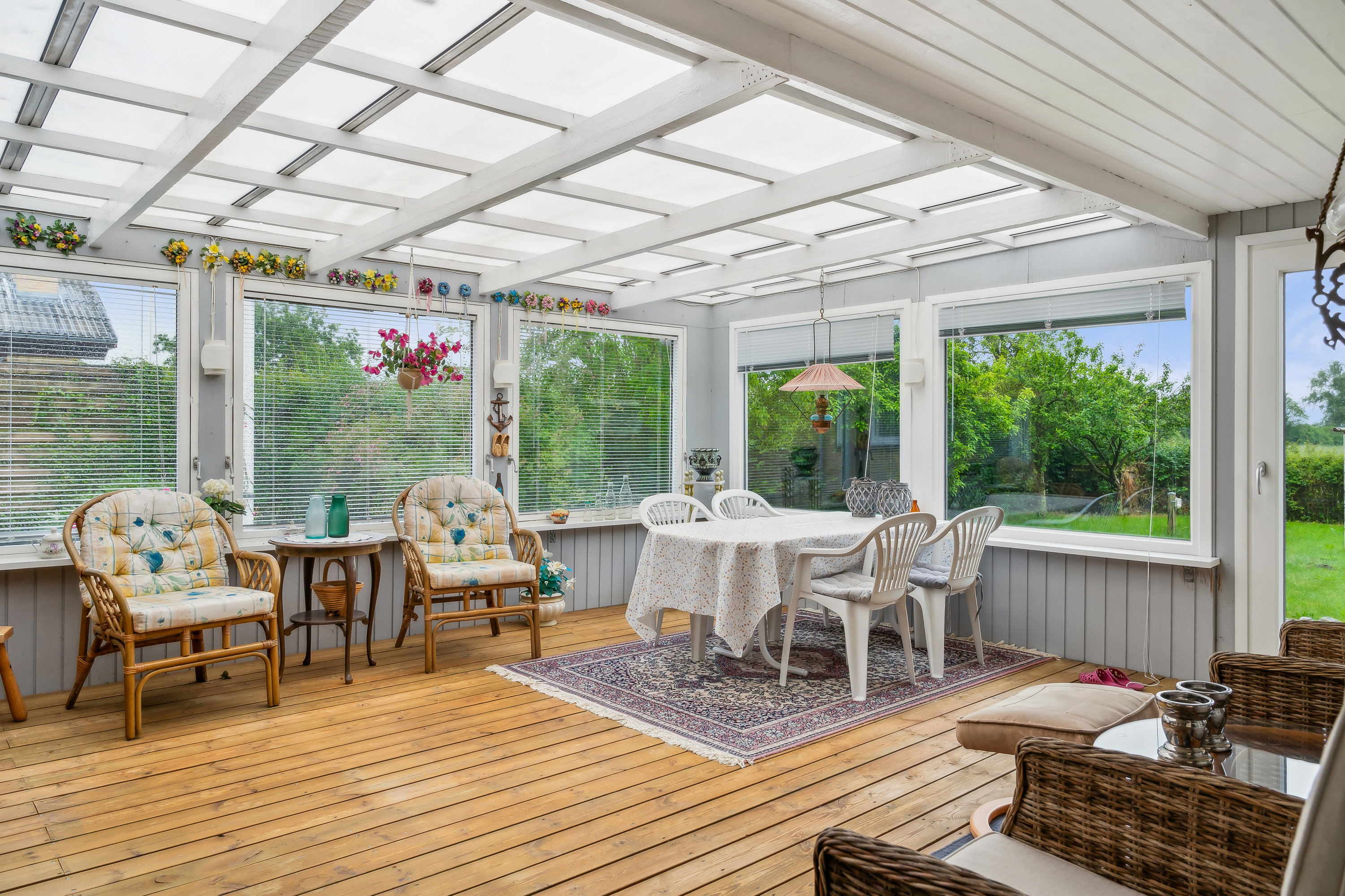 Fremhævet udestue billede i fuldskærmstilstand. Billede af Kærvej 25, Sønder Onsild Stationsby, 9500 Hobro