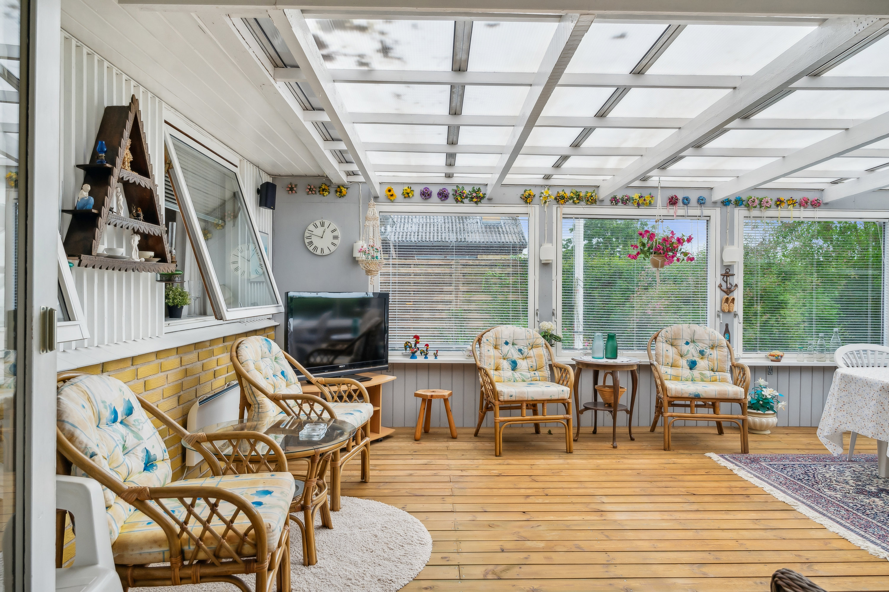 Fremhævet udestue billede i fuldskærmstilstand. Billede af Kærvej 25, Sønder Onsild Stationsby, 9500 Hobro