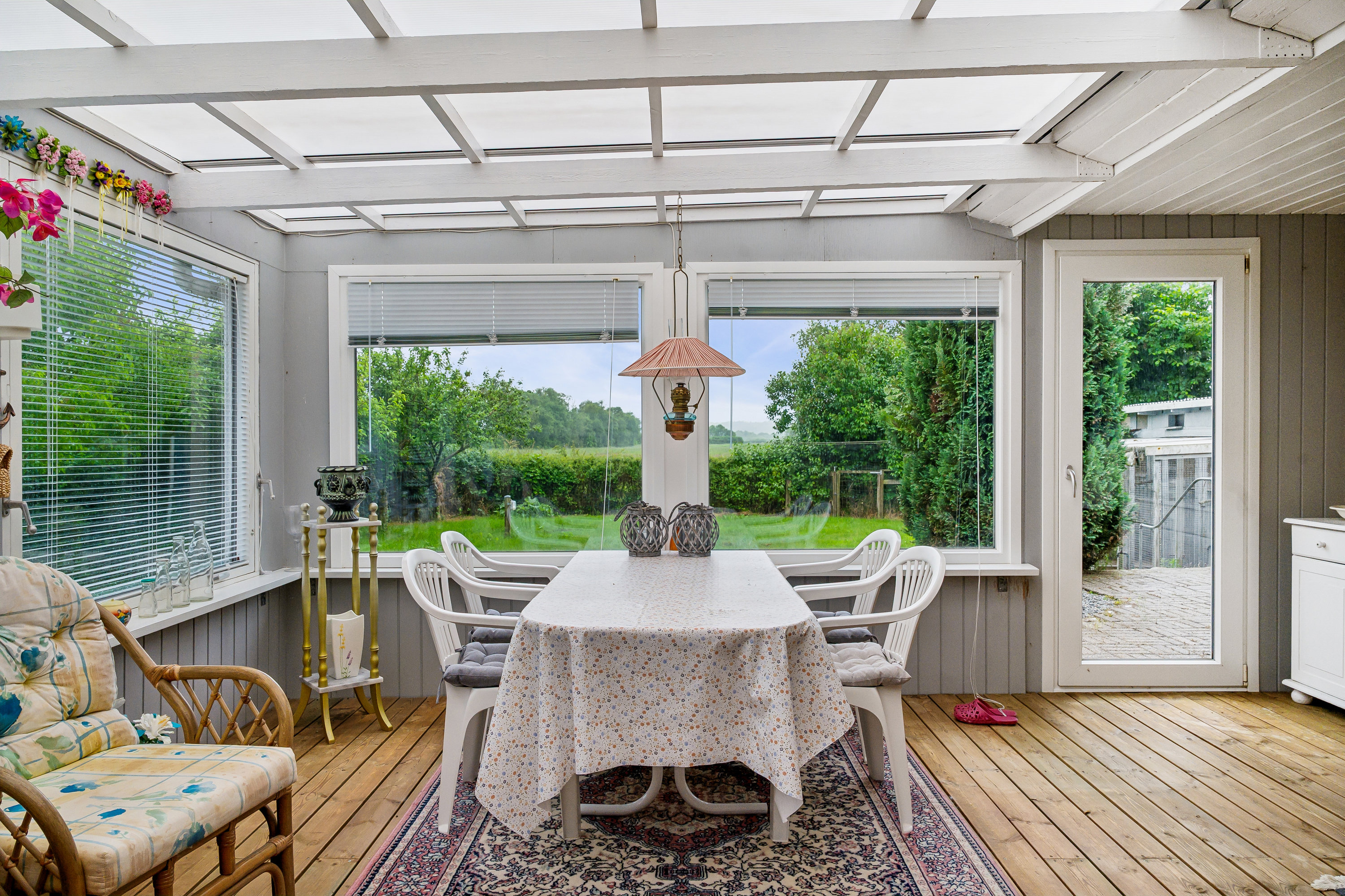 Fremhævet udestue billede i fuldskærmstilstand. Billede af Kærvej 25, Sønder Onsild Stationsby, 9500 Hobro