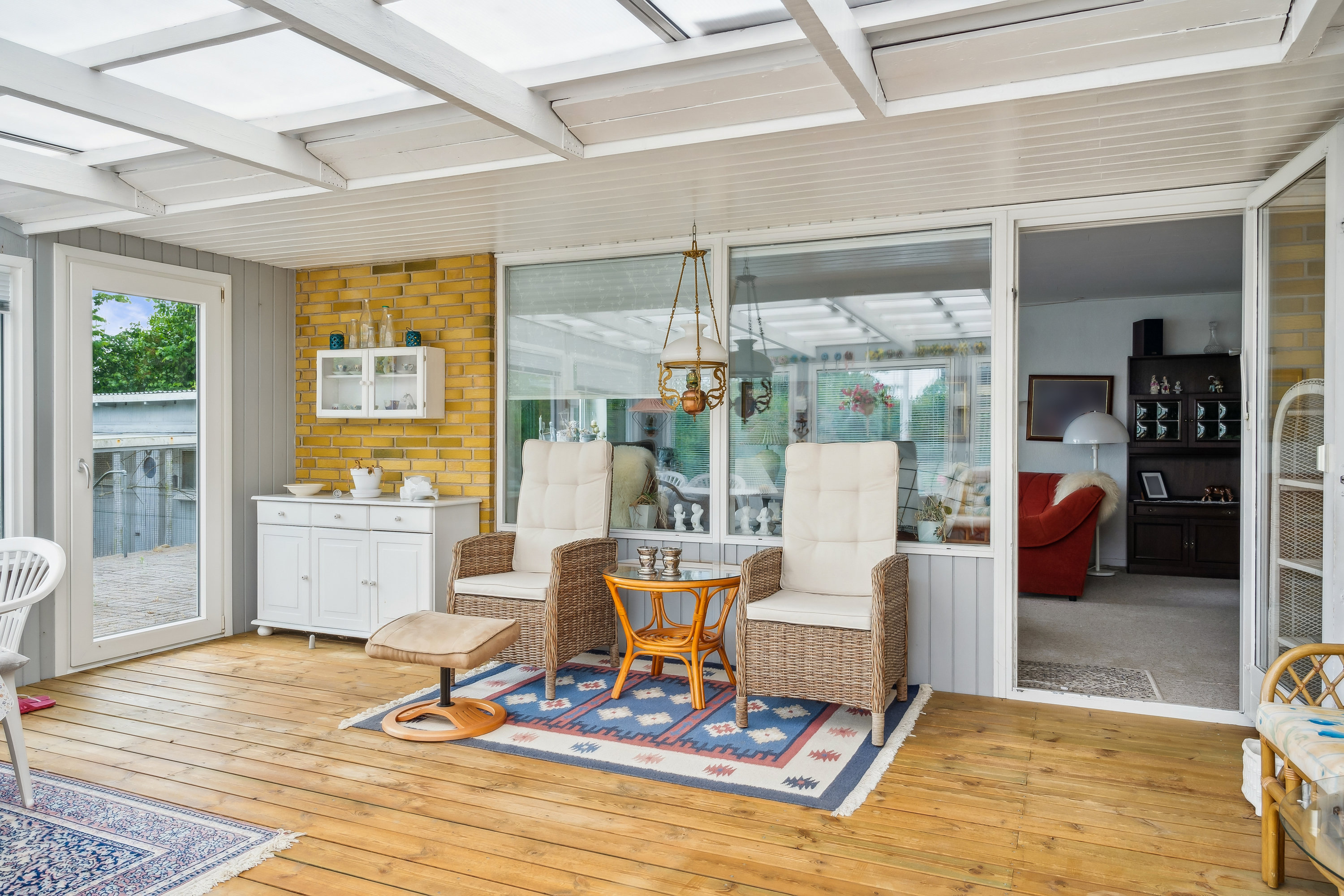 Fremhævet udestue billede i fuldskærmstilstand. Billede af Kærvej 25, Sønder Onsild Stationsby, 9500 Hobro