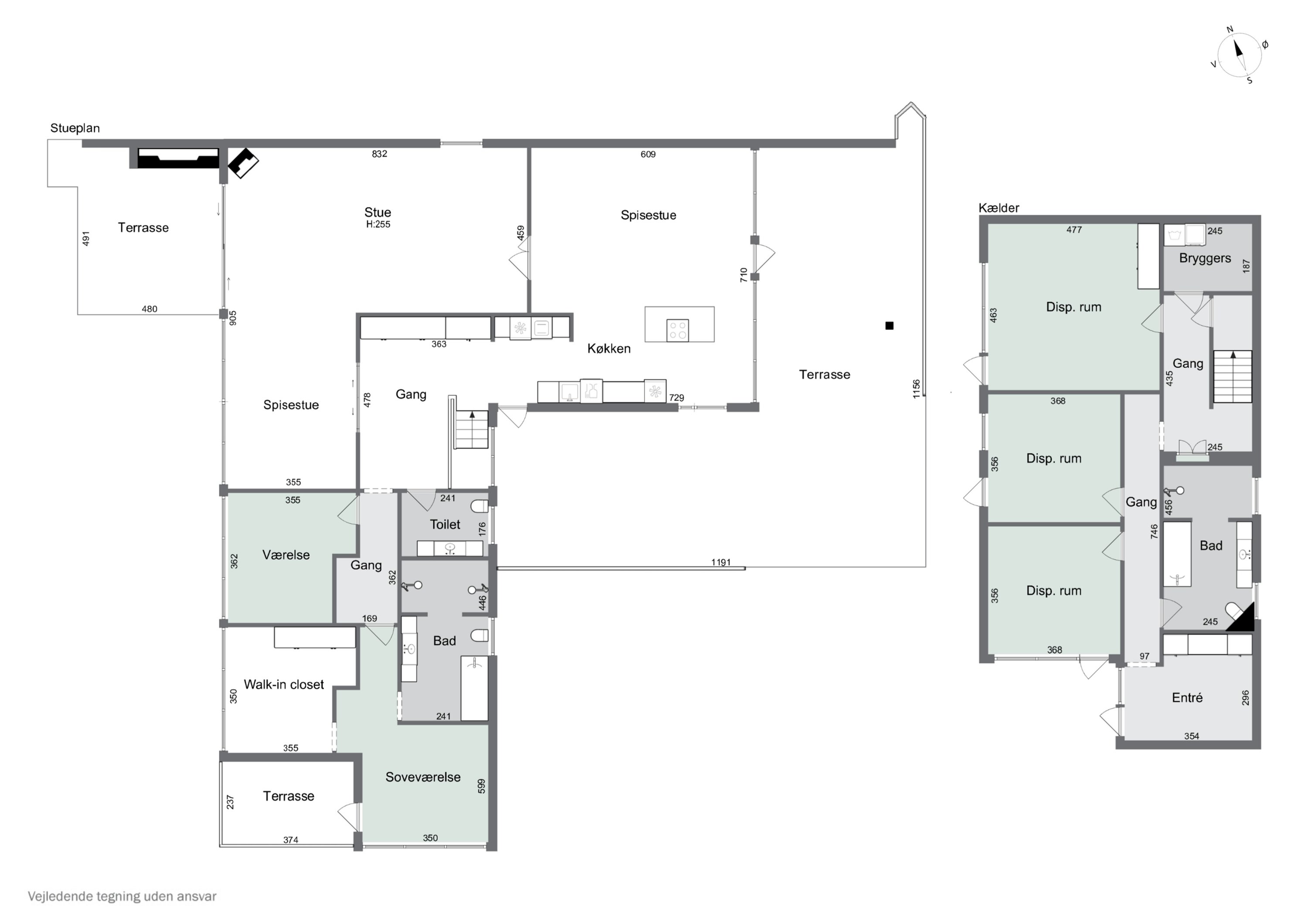 Plantegninger billede af Slugten 14, 9800 Hjørring